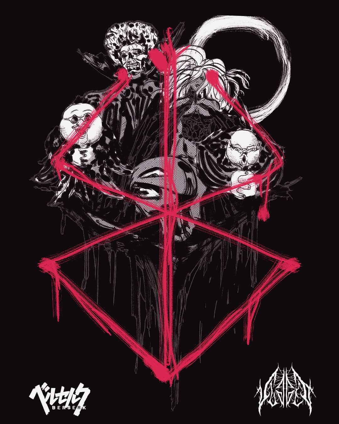 God hand #illustration #fanart #berserk