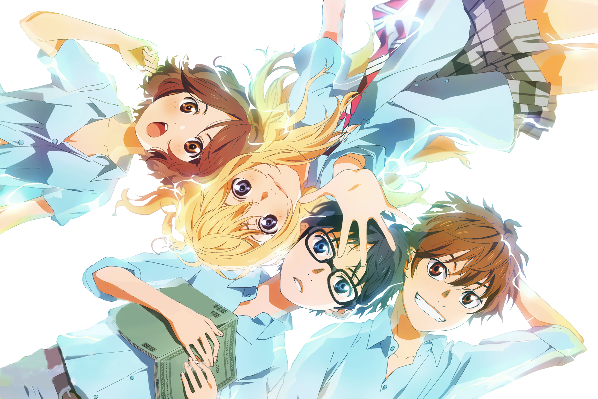 Anime Your Lie in April HD Wallpaper