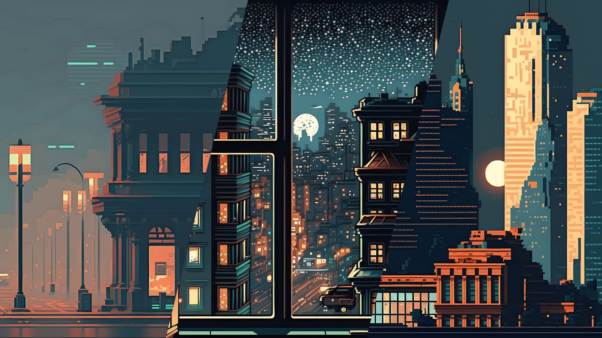 UNIVERSE ART City in 2D Assets