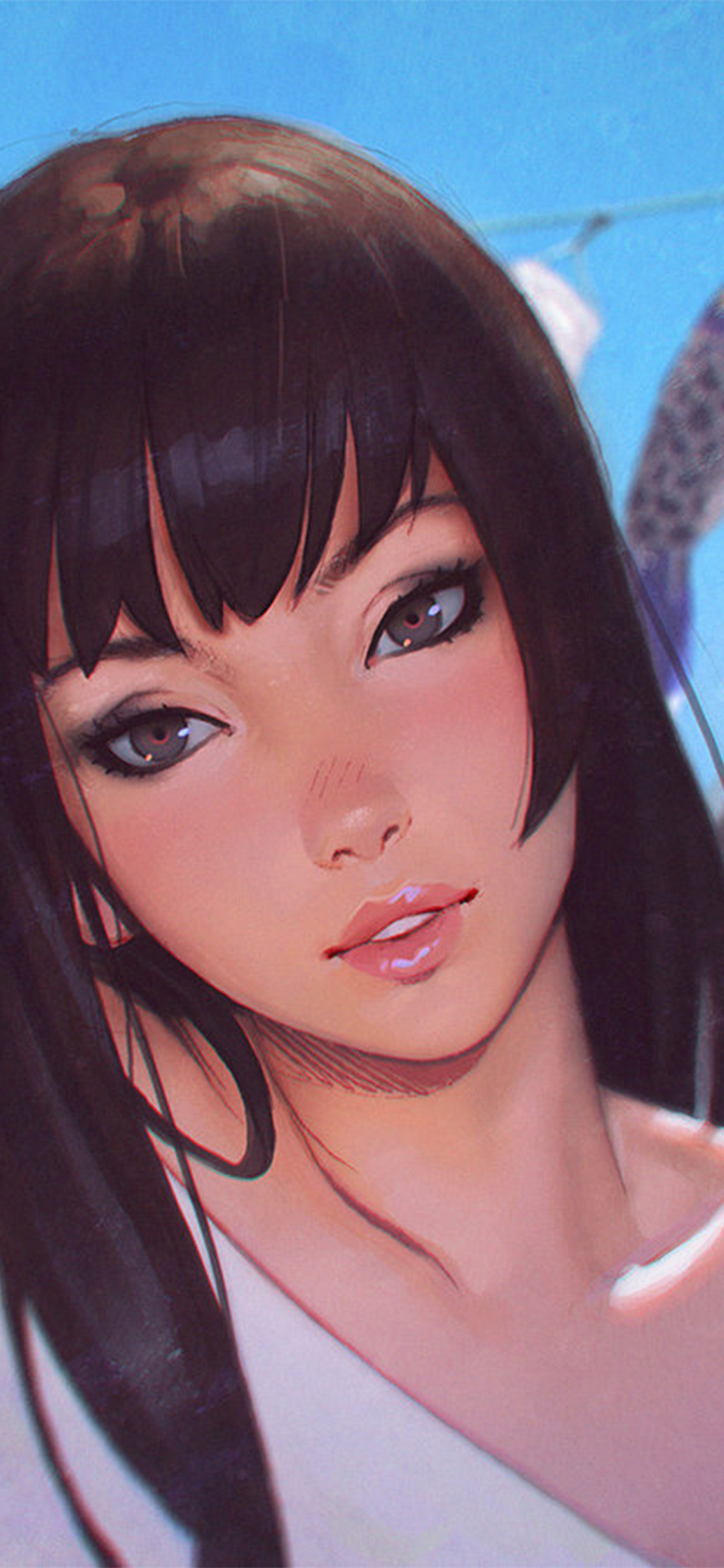 Liya Girl Asian Art