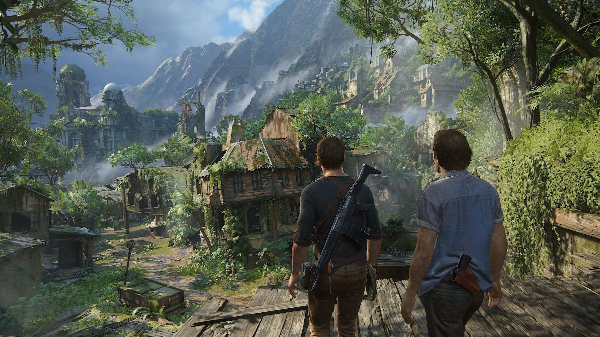 uncharted 4 background