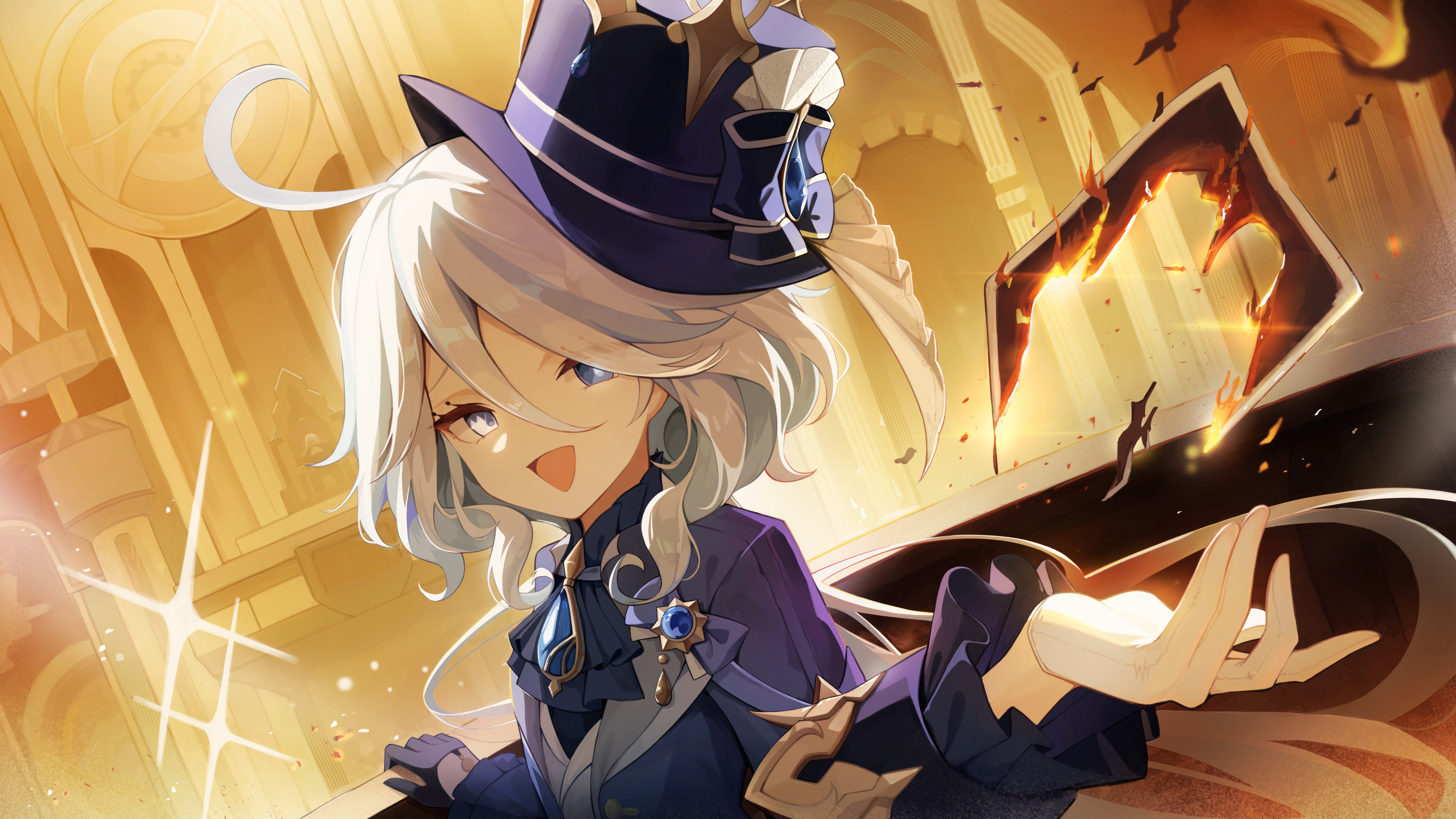 Furina (Genshin Impact) 8k Wallpaper