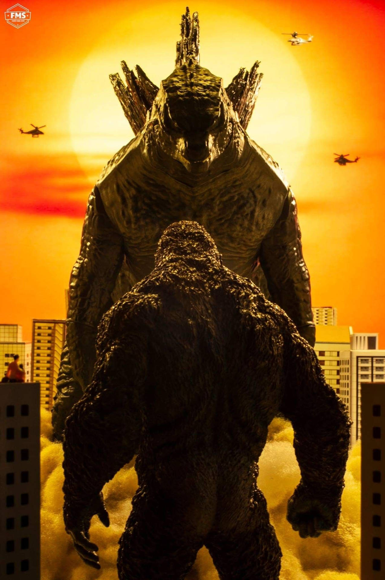 Godzilla Vs Kong Wallpaper
