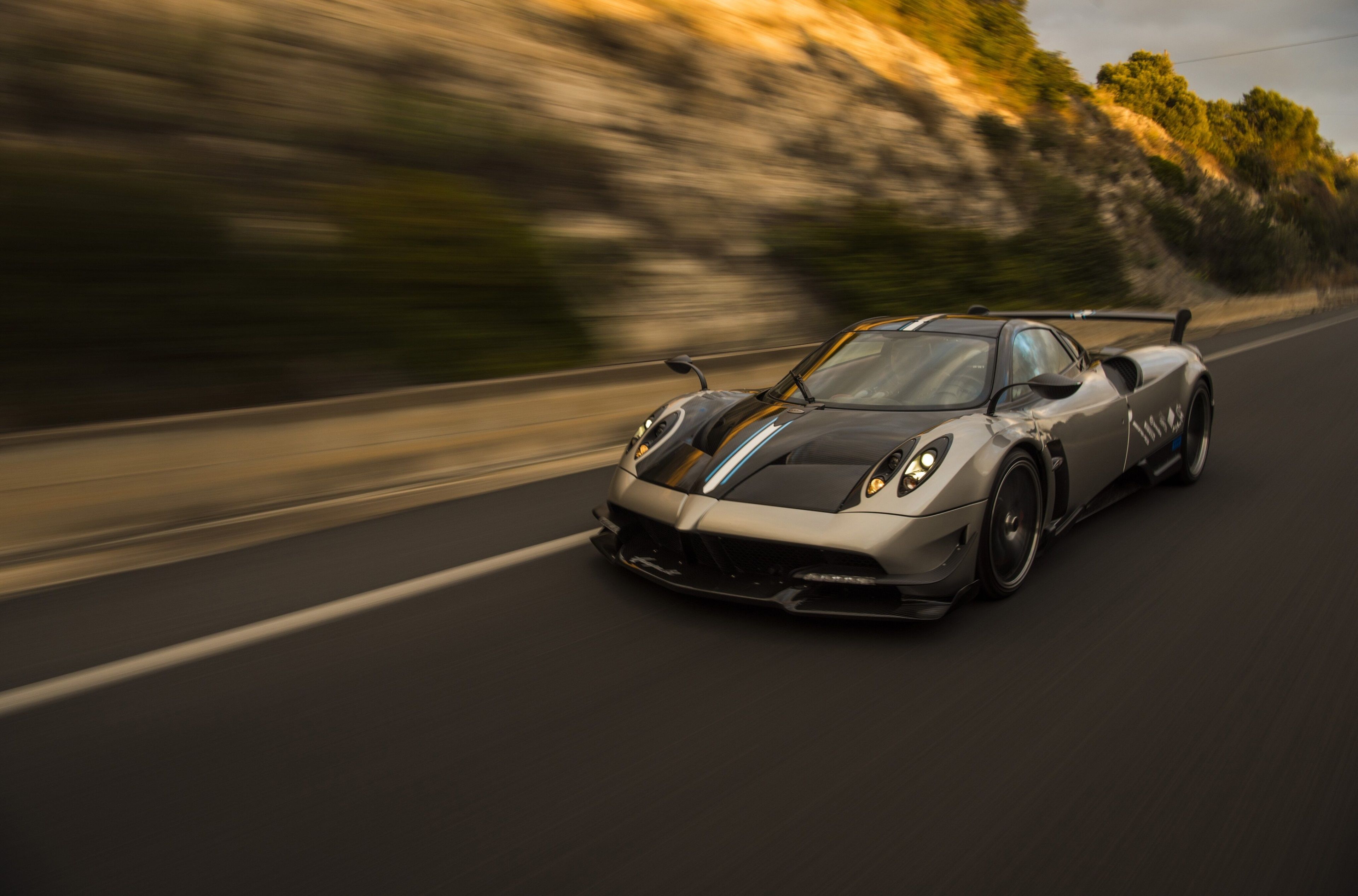 pagani huayra bc 4k full