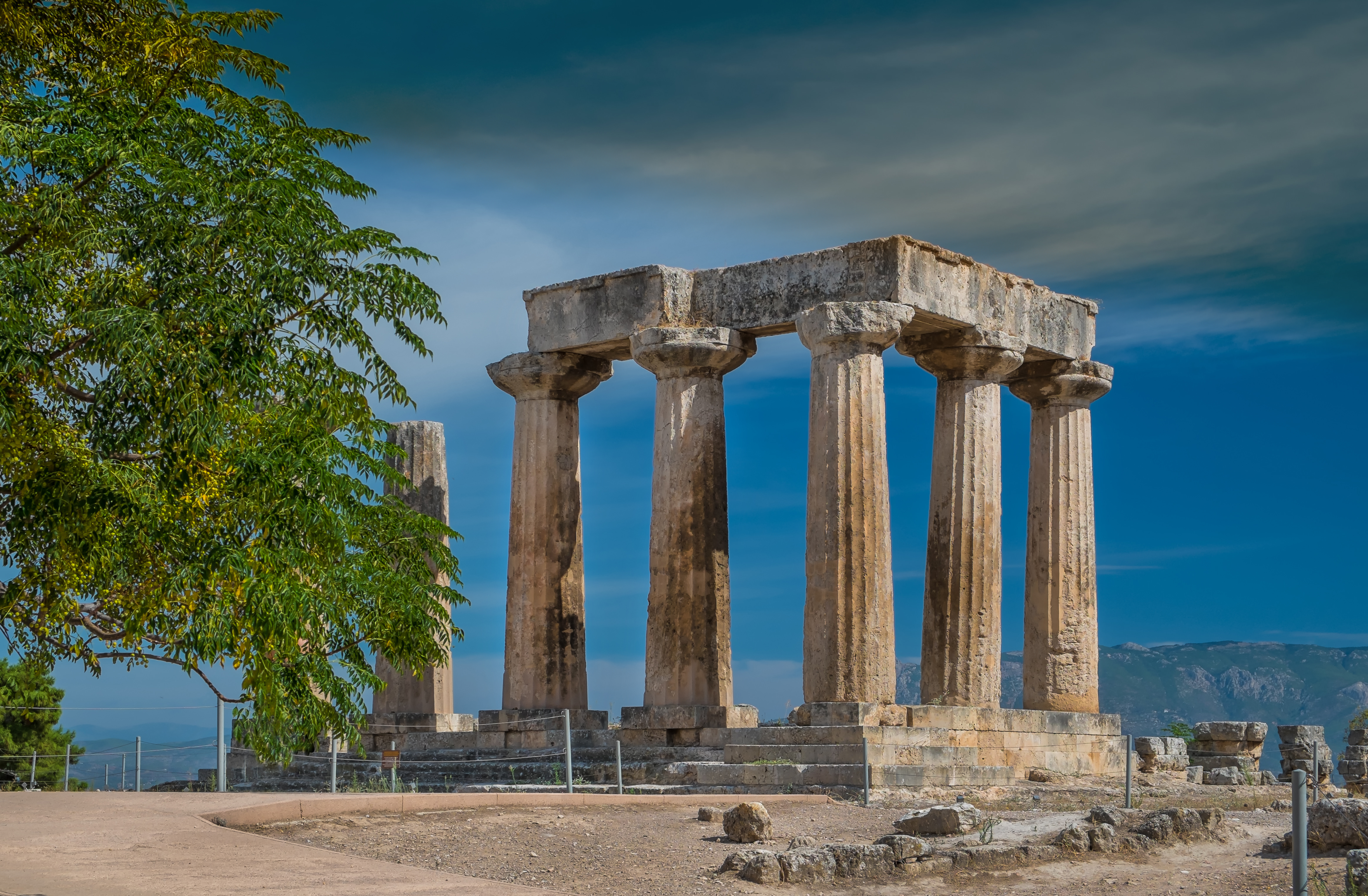 the Archaeological Site of Ancient Corinth
