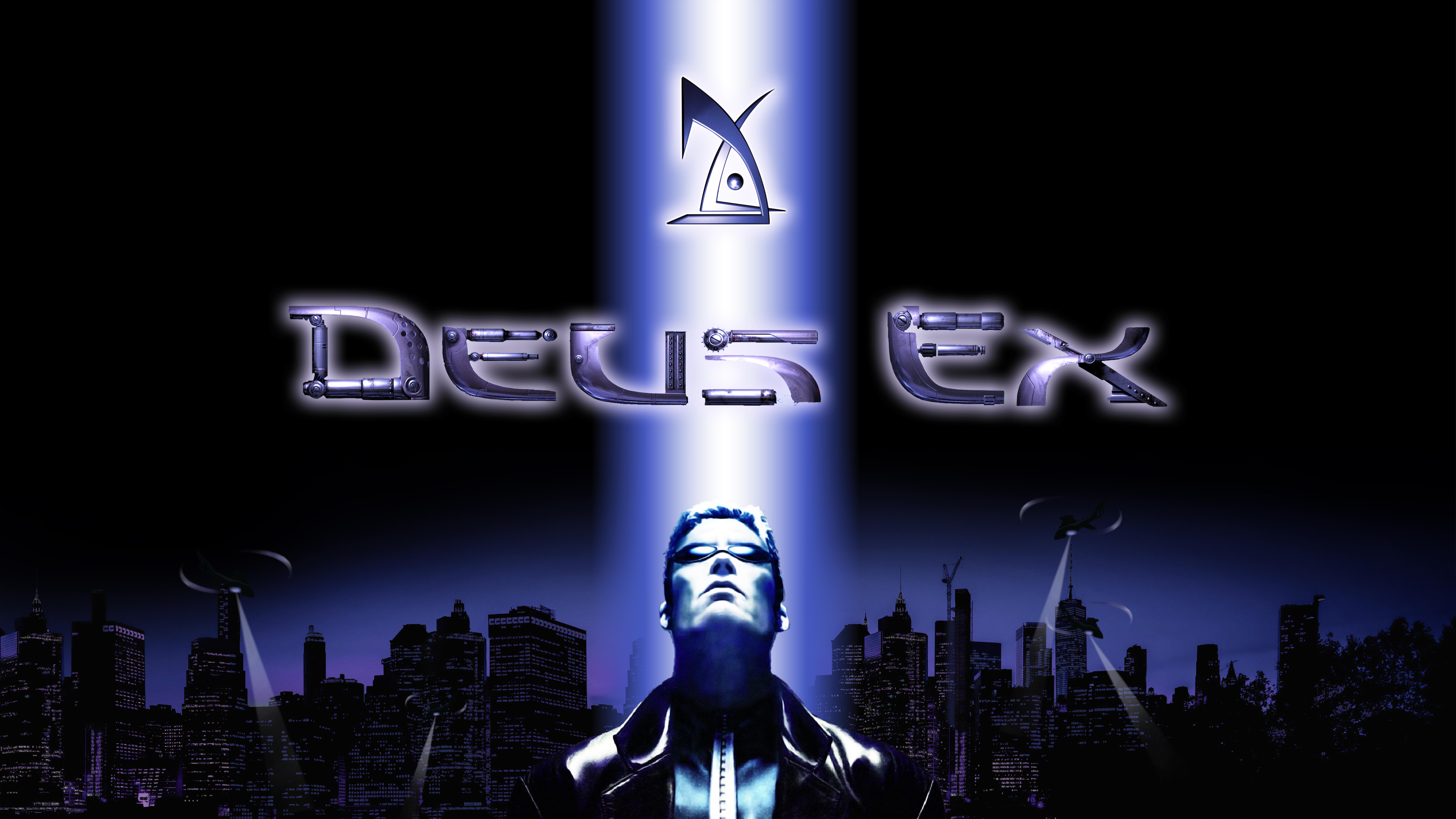 HD version of a Deus Ex wallpaper