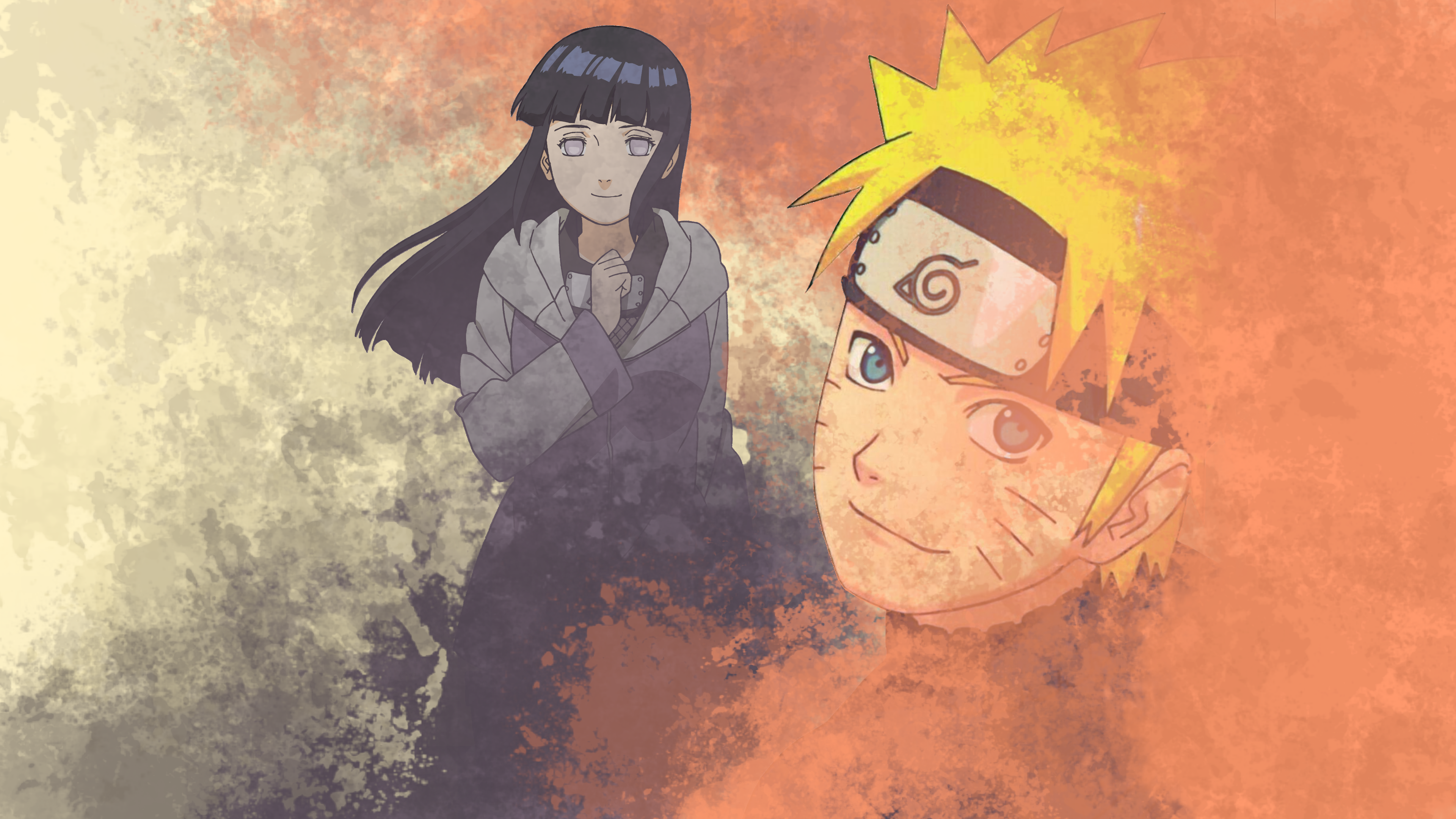 NaruHina Wallpaper I made