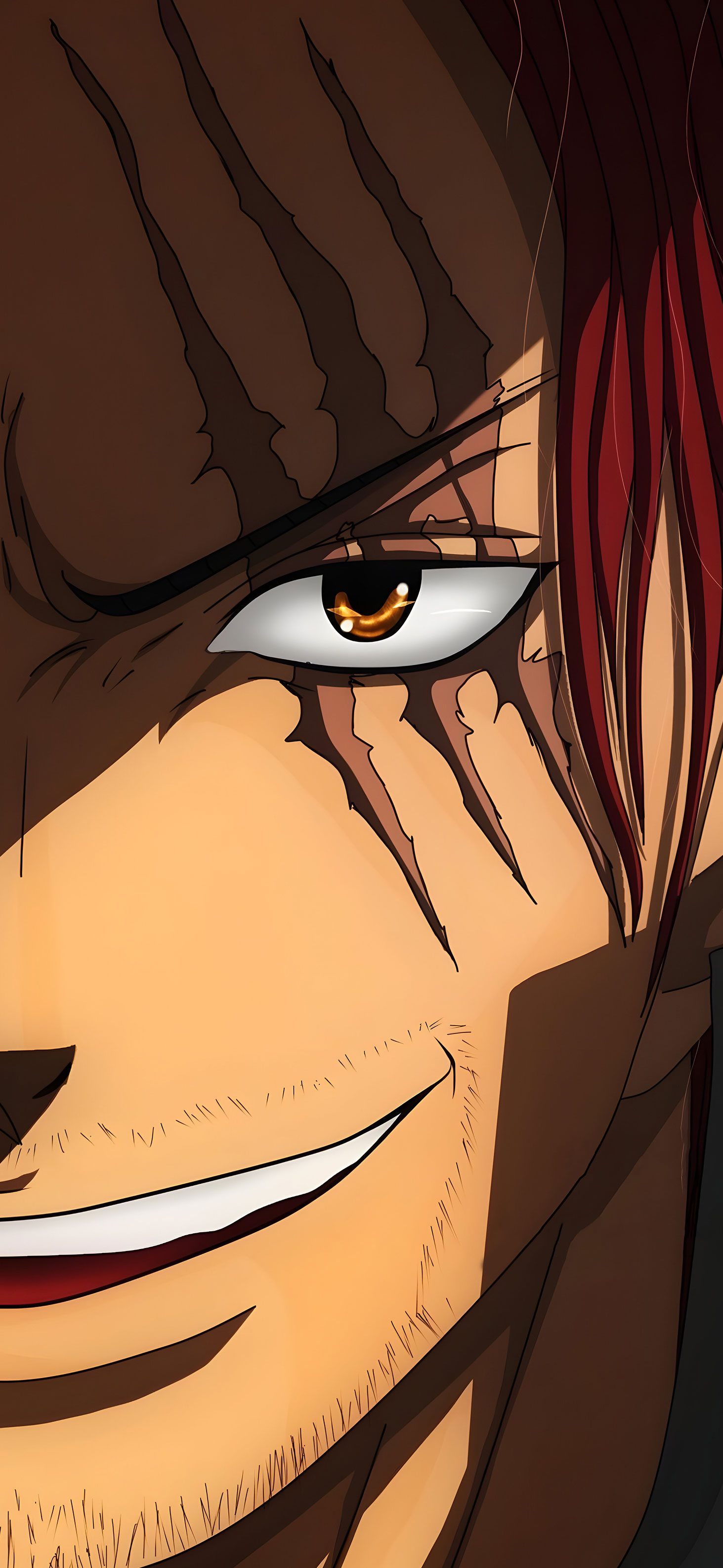 One Piece Shanks Face Wallpaper