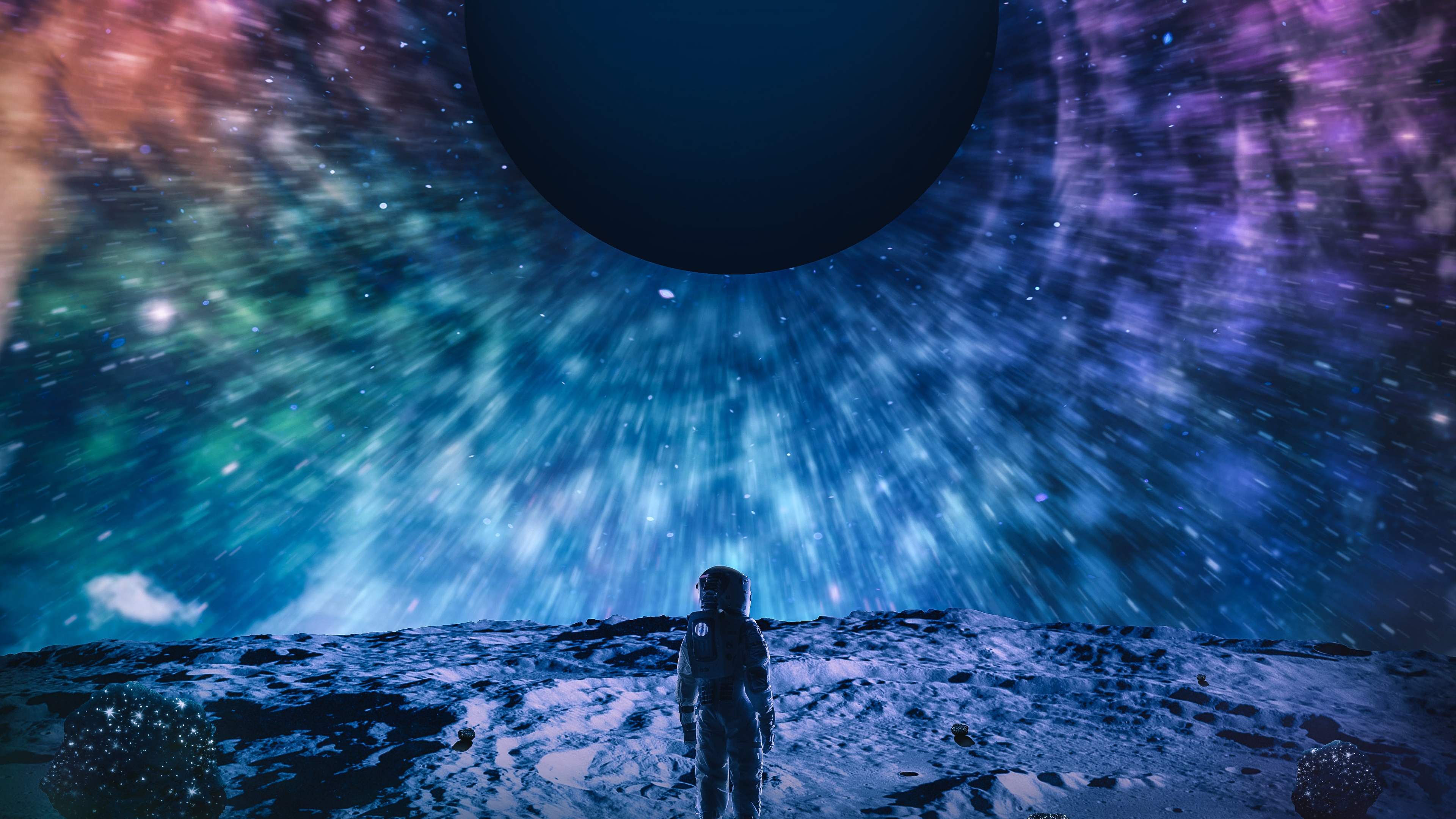 Astronaut Wallpaper 4K, Voyager