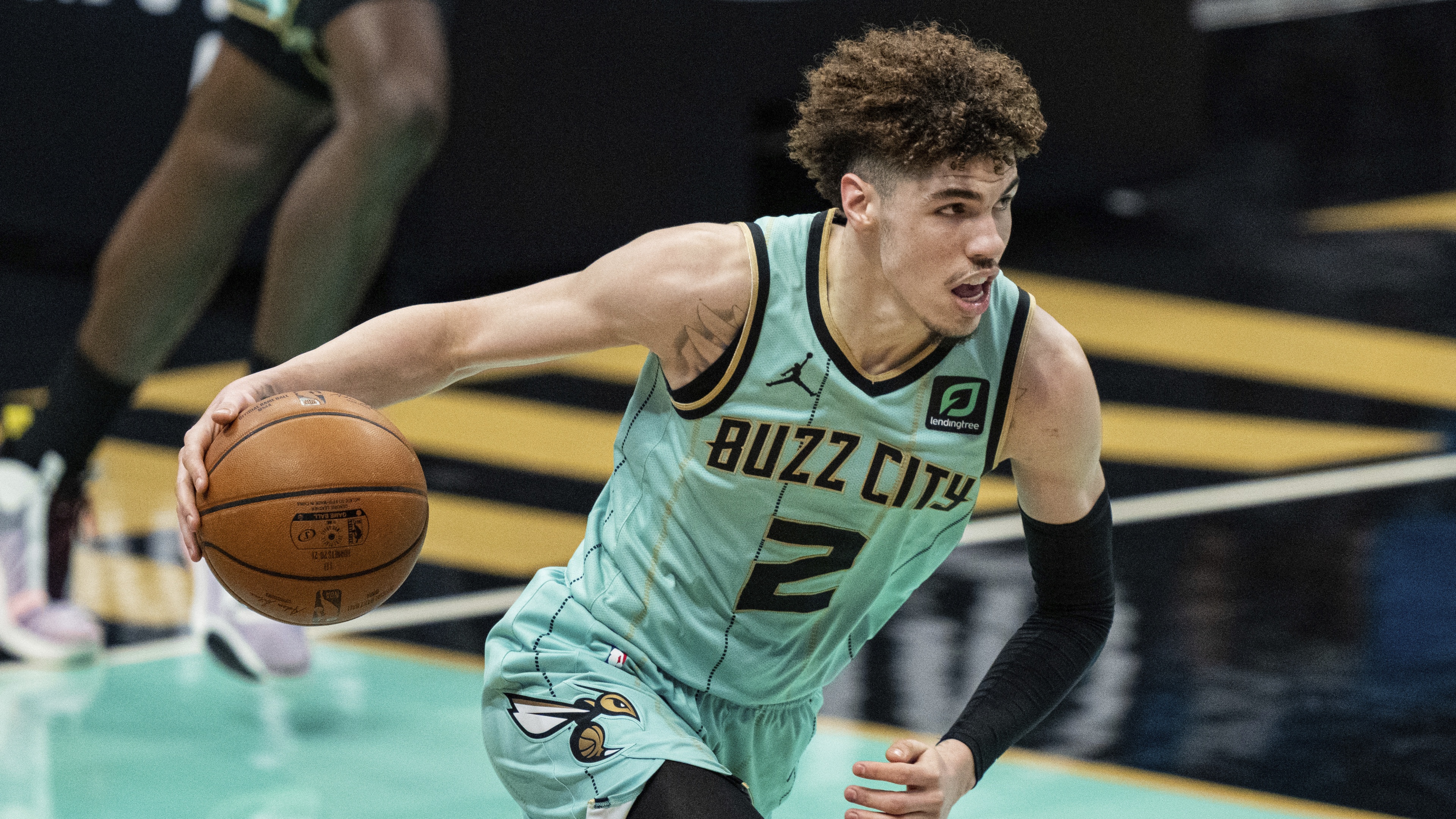 LaMelo Ball Wallpaper 4K, 5K, Basketball player, NBA