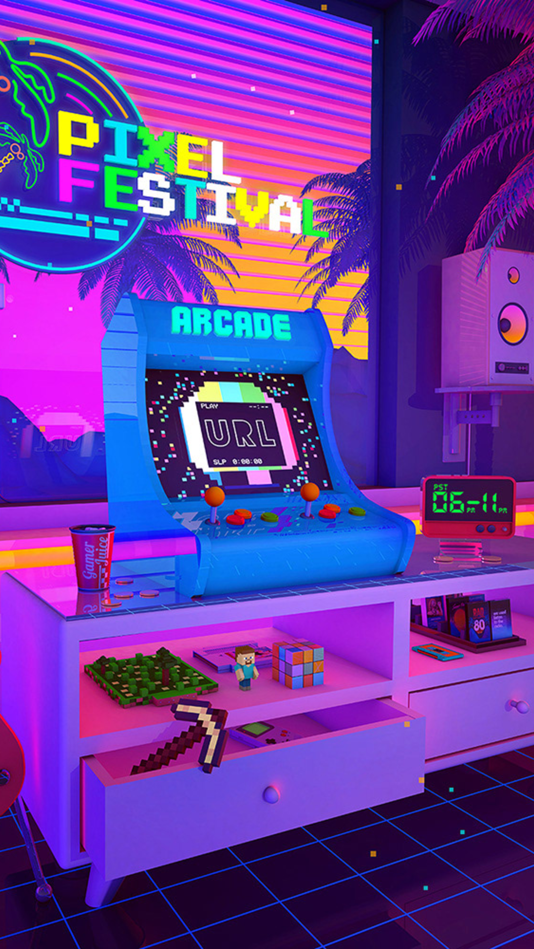 Best Vaporwave iPhone Wallpaper