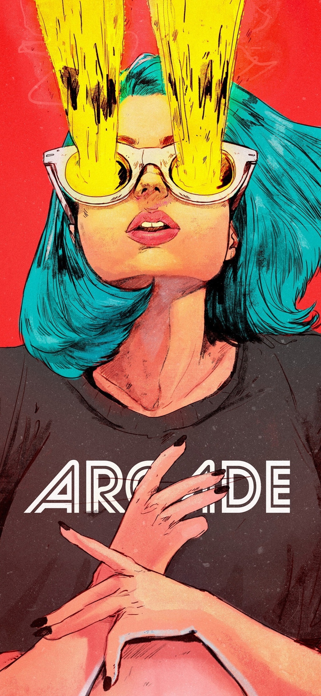 Arcade Girl 4k iPhone XS