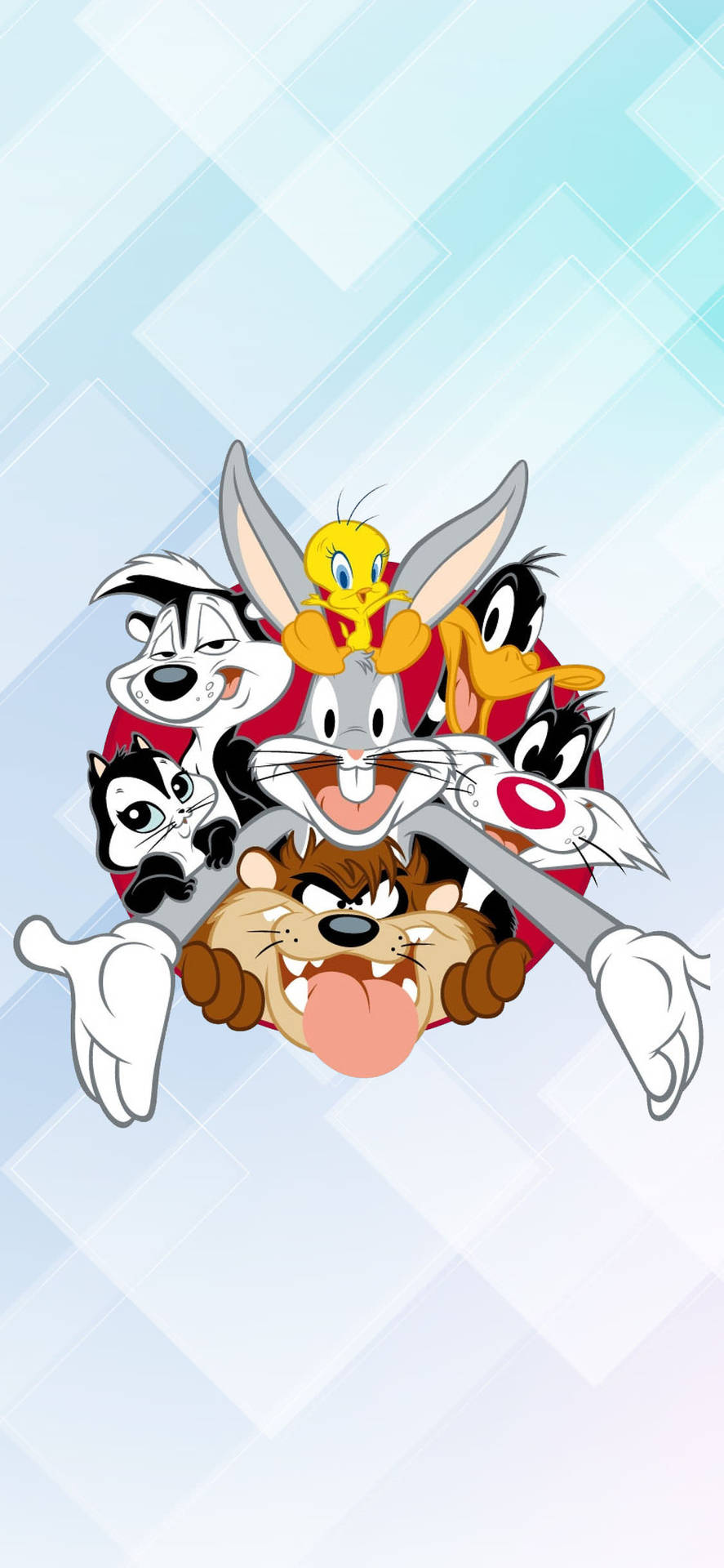 Looney Tunes iPhone X Cartoon Wallpaper