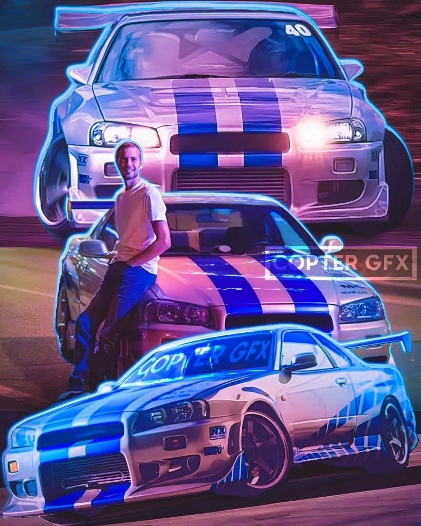 Paul Walker GTR r35 Skyline in 2024