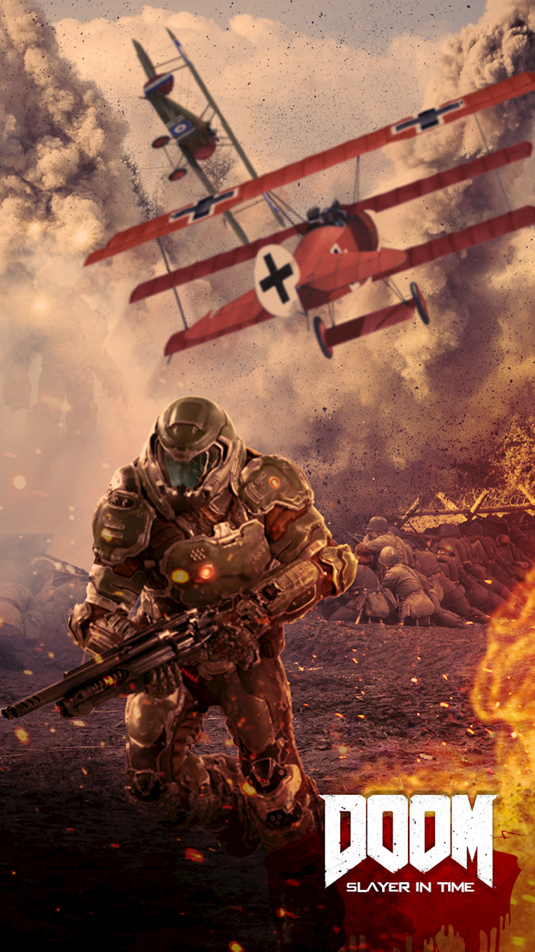 Phone Wallpaper Slayer in Time