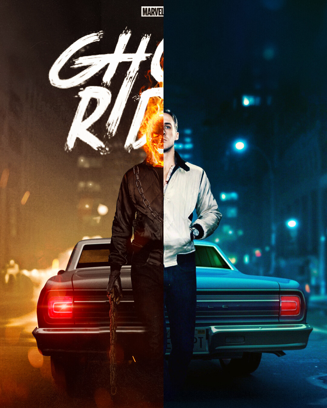 Ryan Gosling as Ghost rider