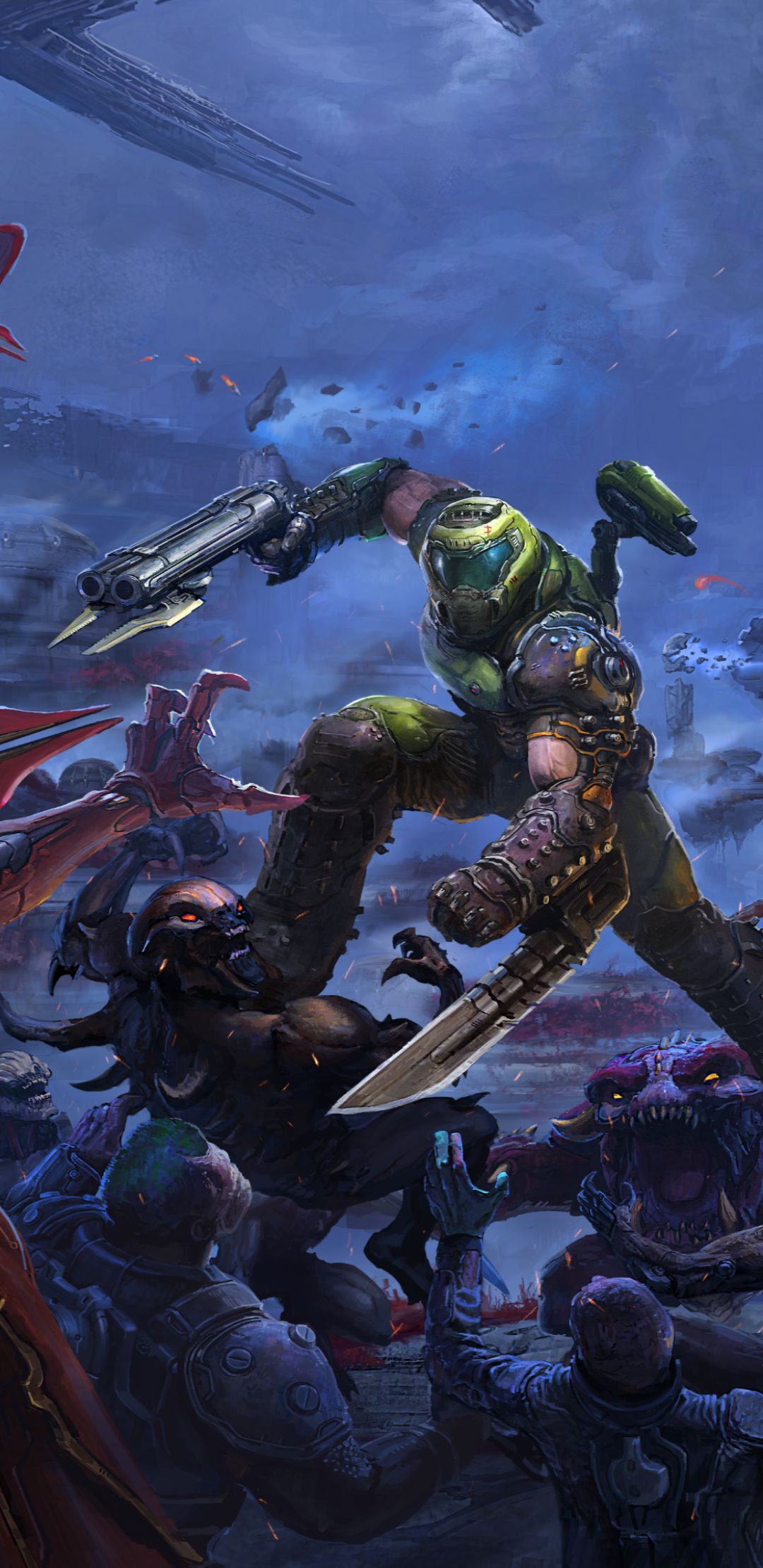 Doom wallpaper for mobile phone