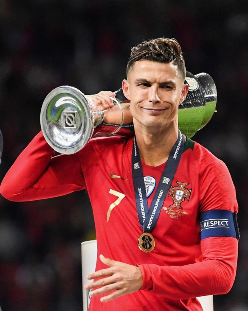 Cristiano Ronaldo Multicolour Photo