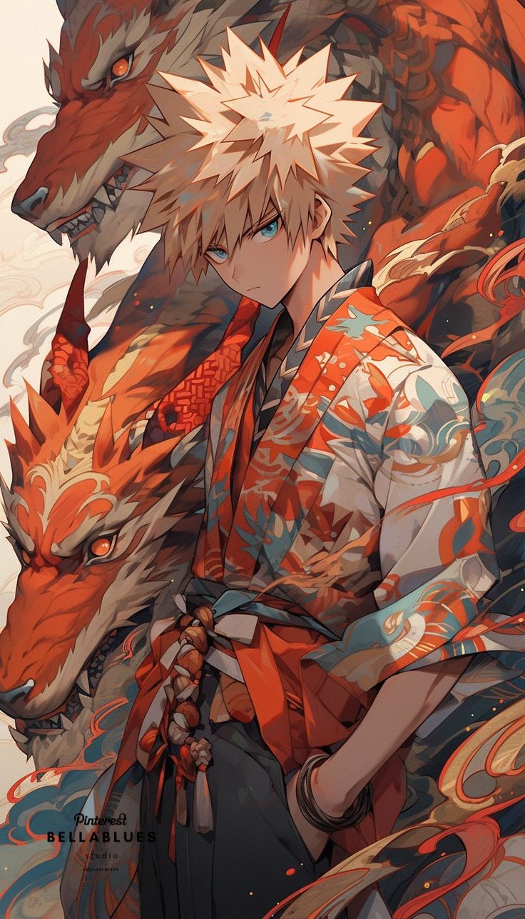 Katsuki Bakugou in Yukata: Unleashing