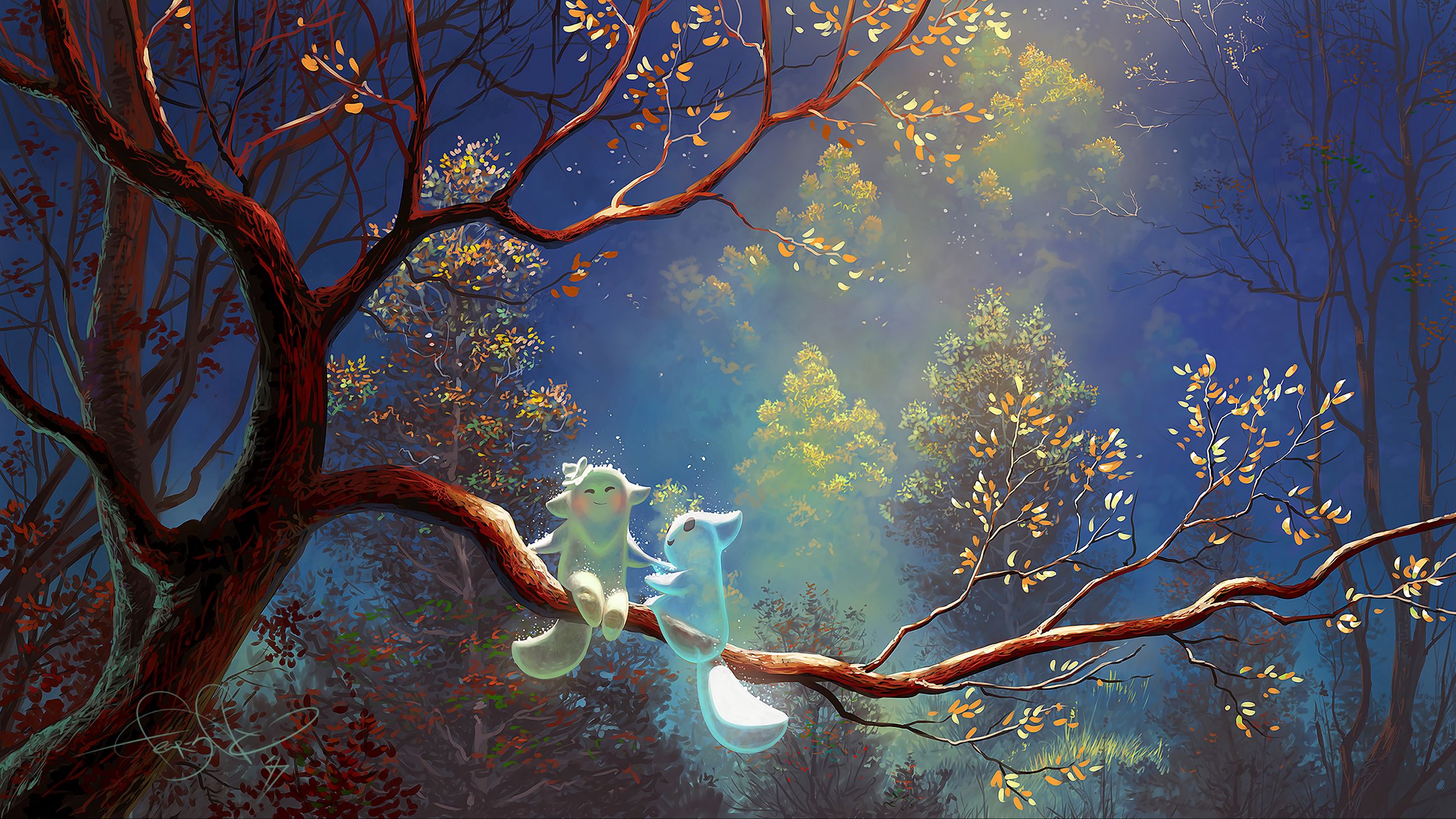 Download wallpaper 2560x1440 animals