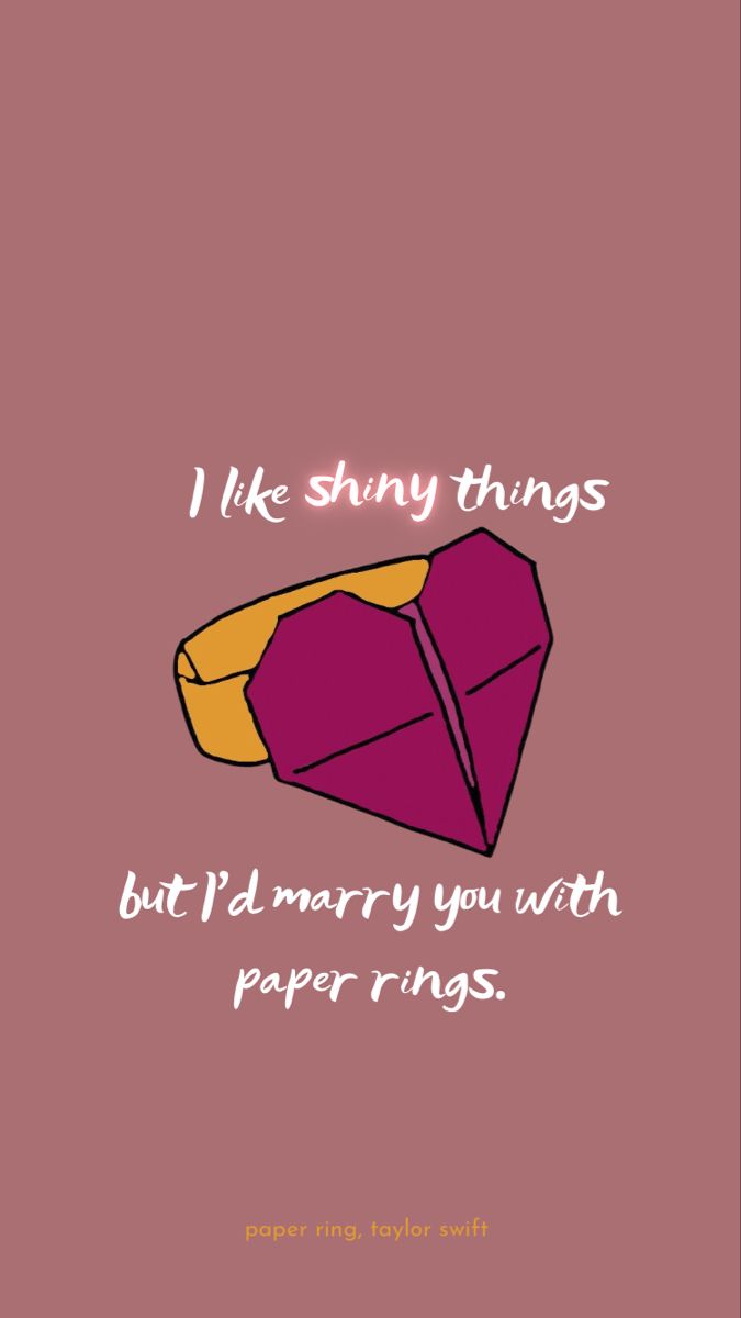 paper rings, taylor swift. Taylorismo