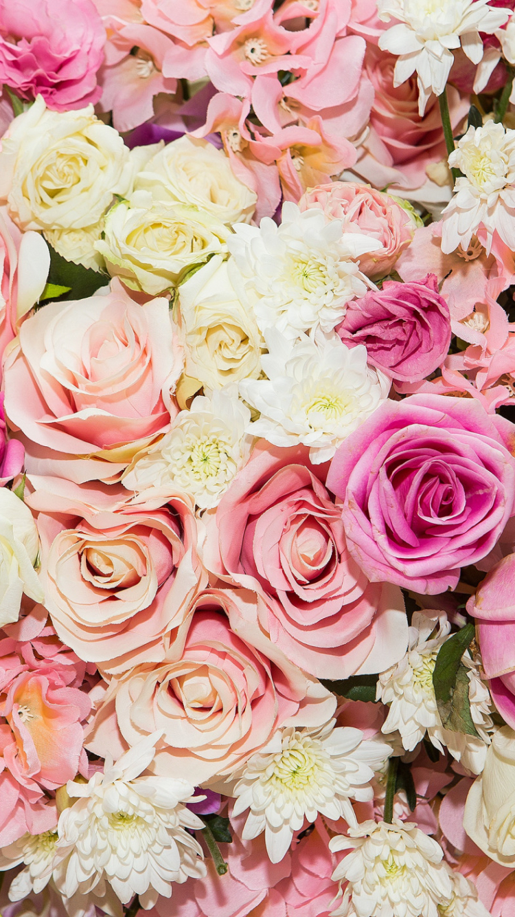 Colorful Pastel Roses