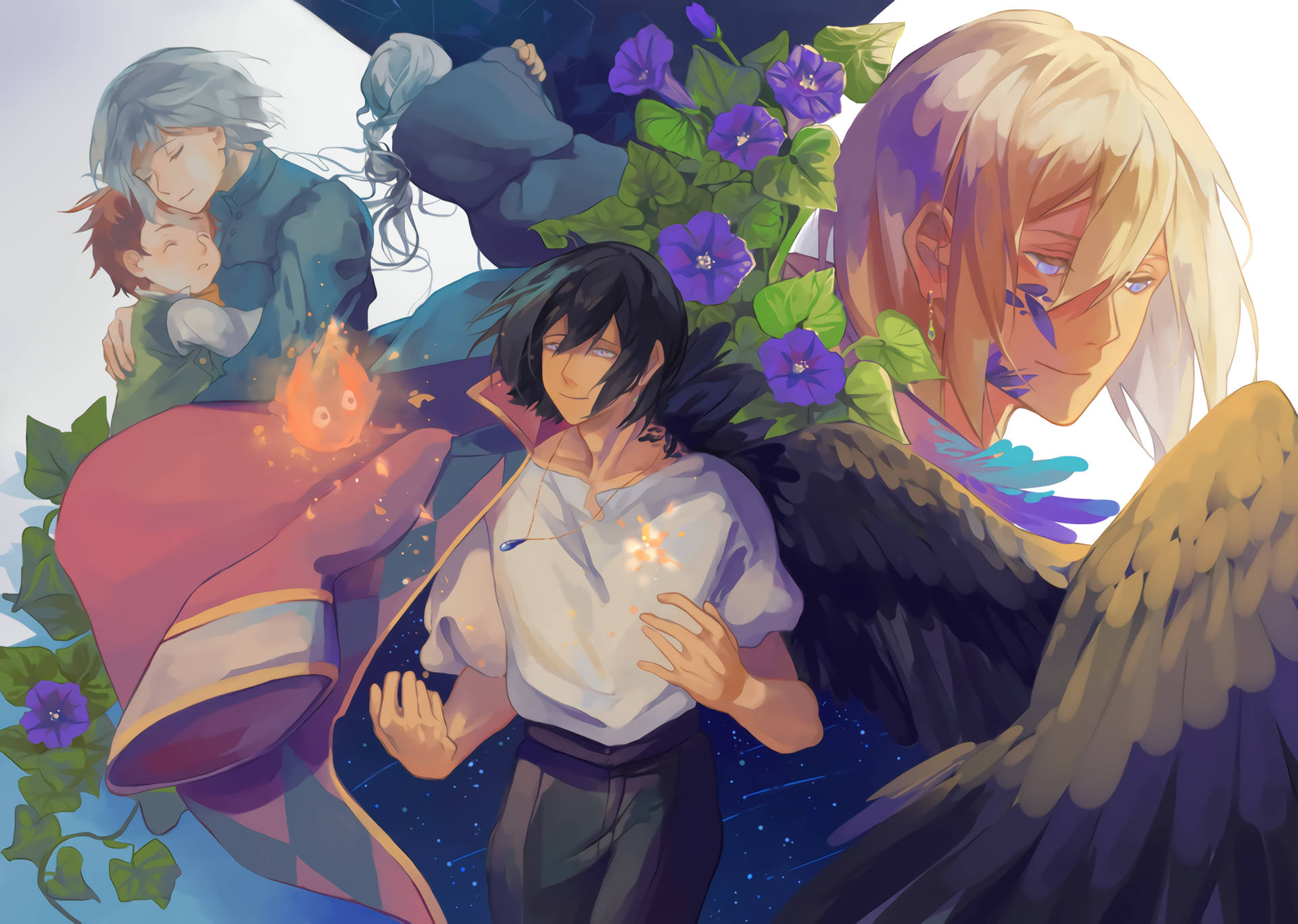 Download Aesthetic Painted Art Howl's