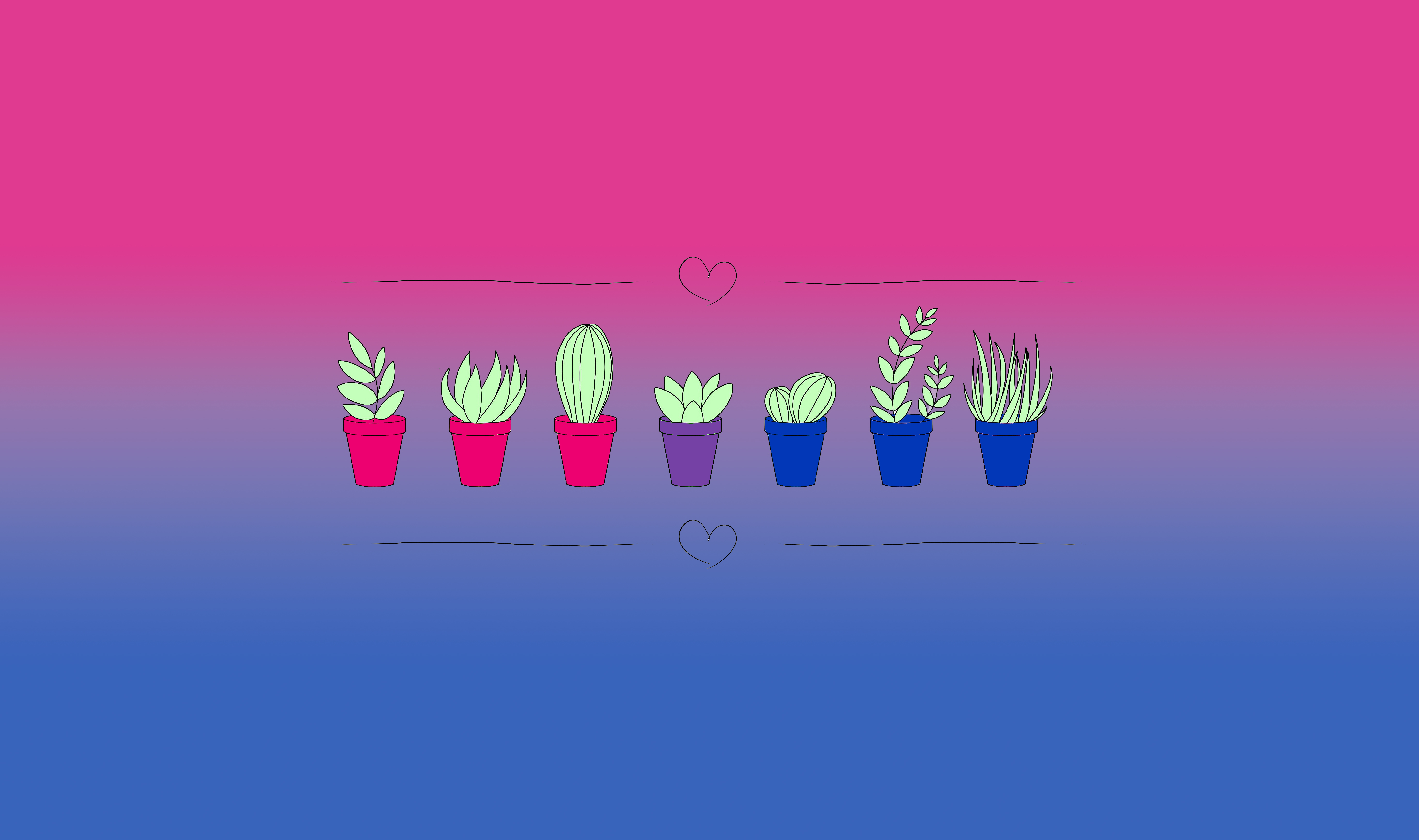 Bi And Pan Demigirl Desktop Background