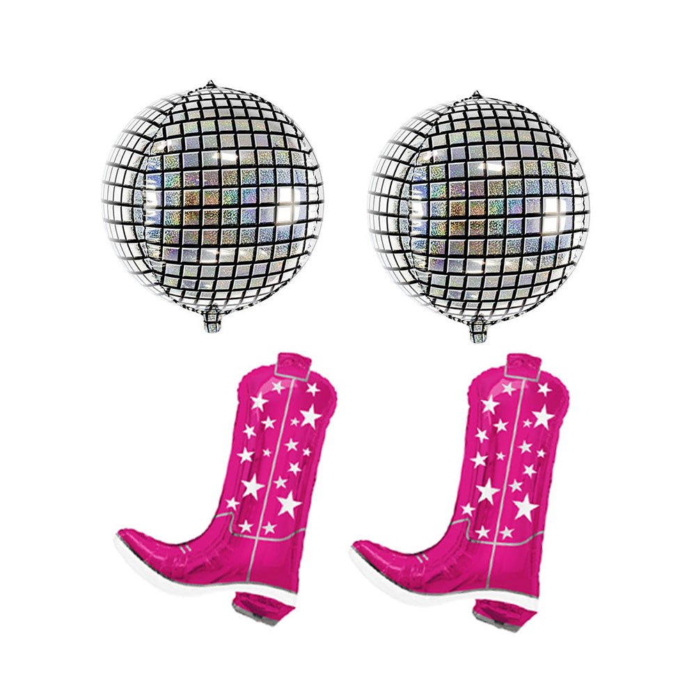 Disco Cowgirl Balloons