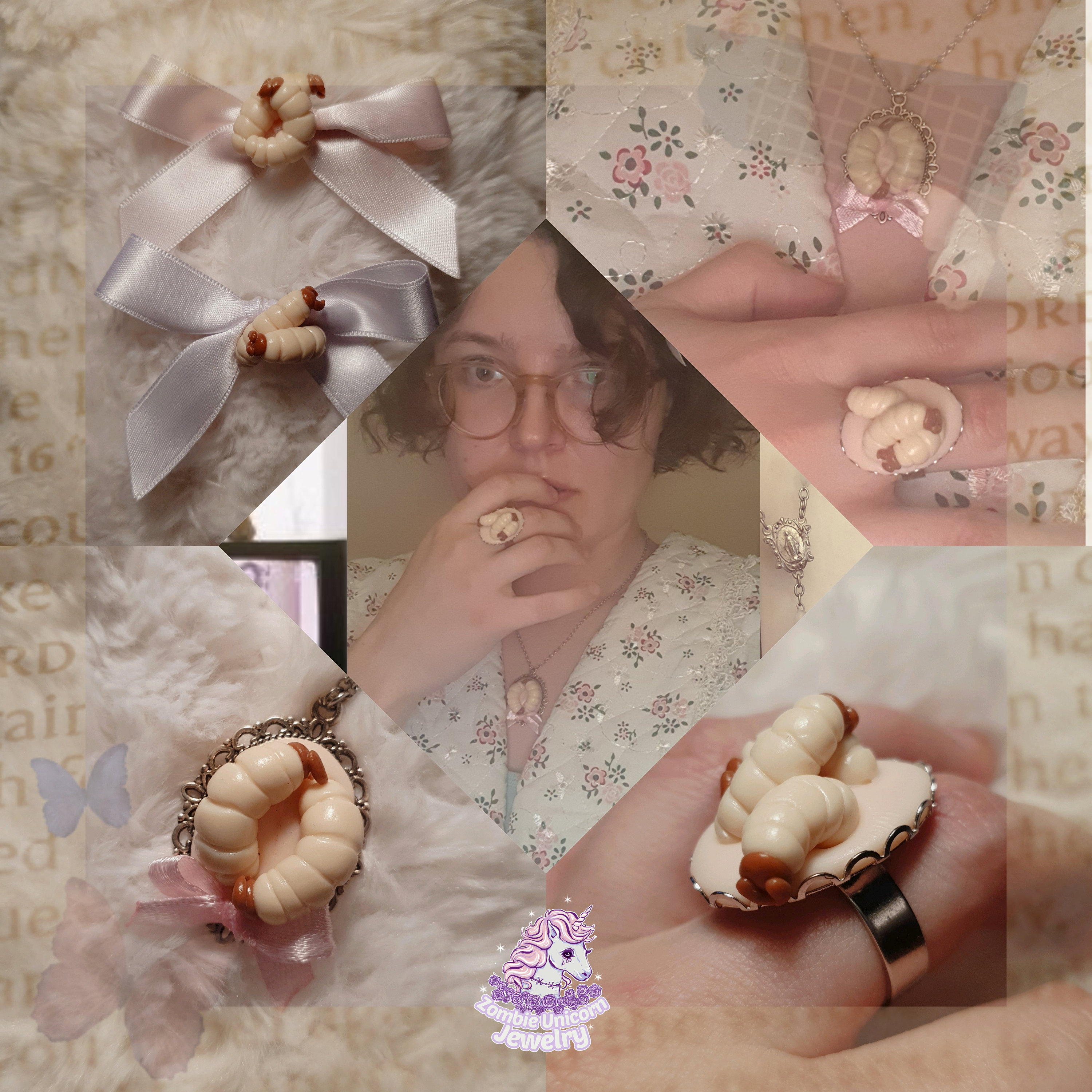 Creepy Crawlies Set / Maggots / Bugs