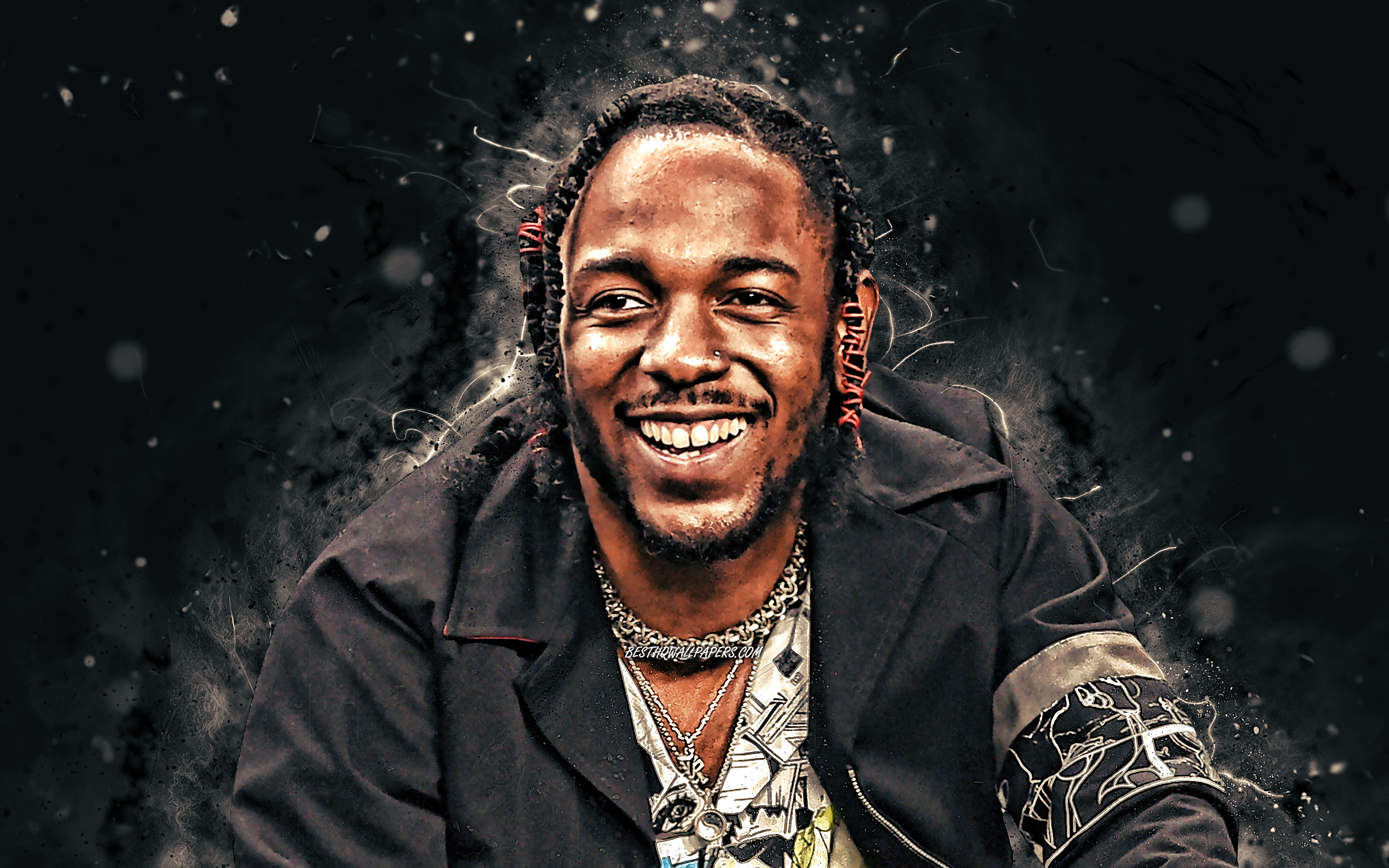 Download wallpaper Kendrick Lamar, 4k