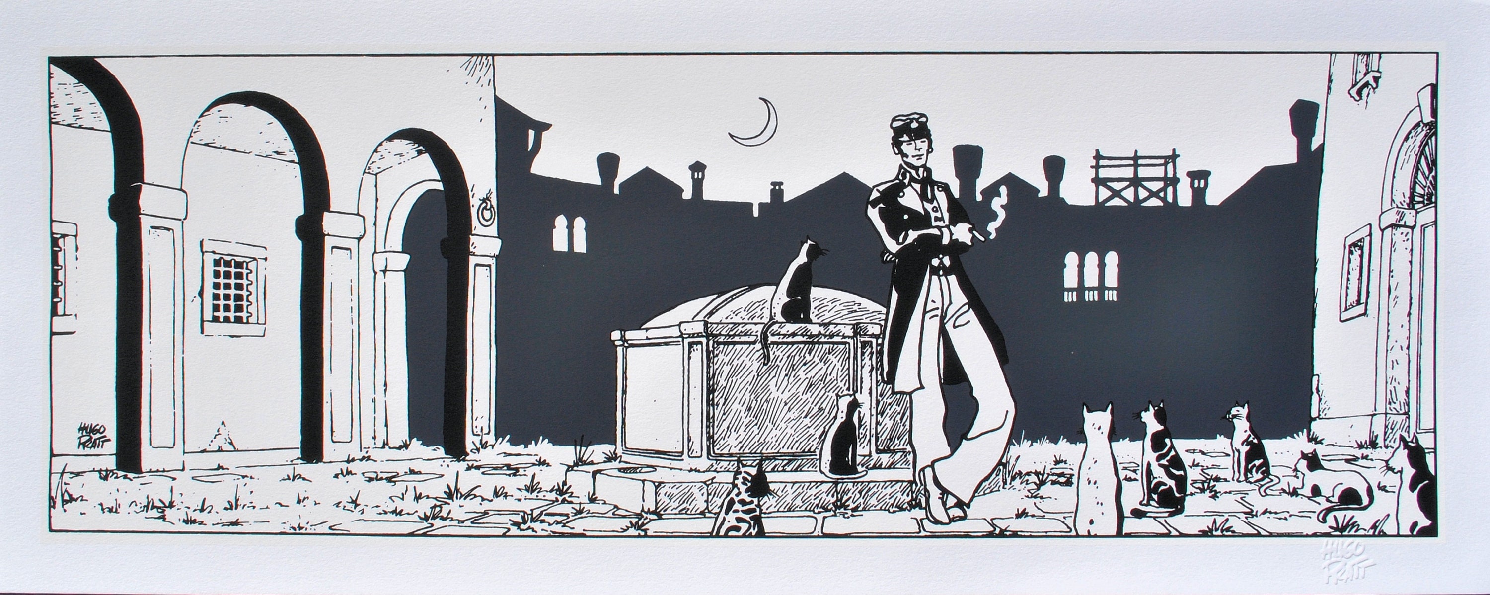 HUGO PRATT, Corto Maltese and the Cats