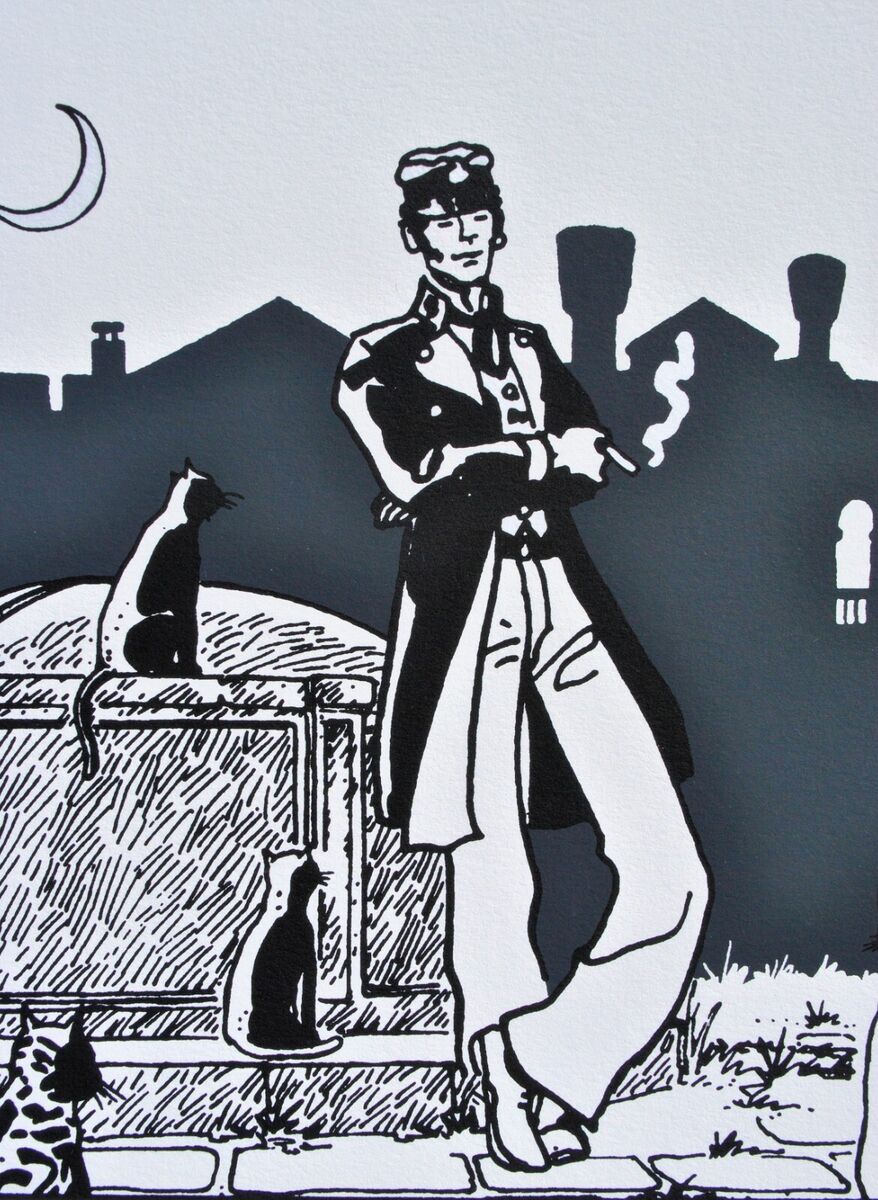 HUGO PRATT, Corto Maltese and the cats