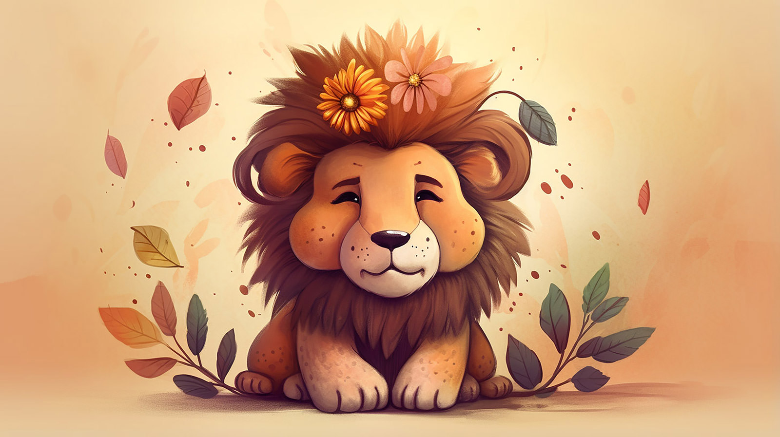 Beautiful Cartoonic Desktop Wallpaper