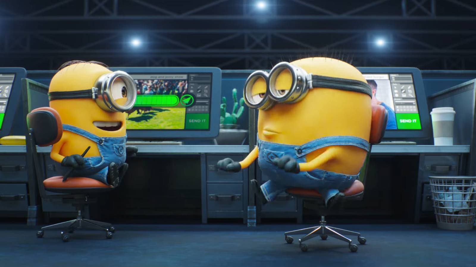 Despicable Me 4's Minions taking