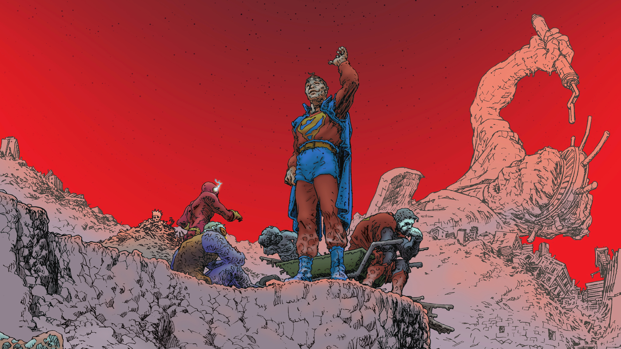 Comics All Star Superman HD Wallpaper