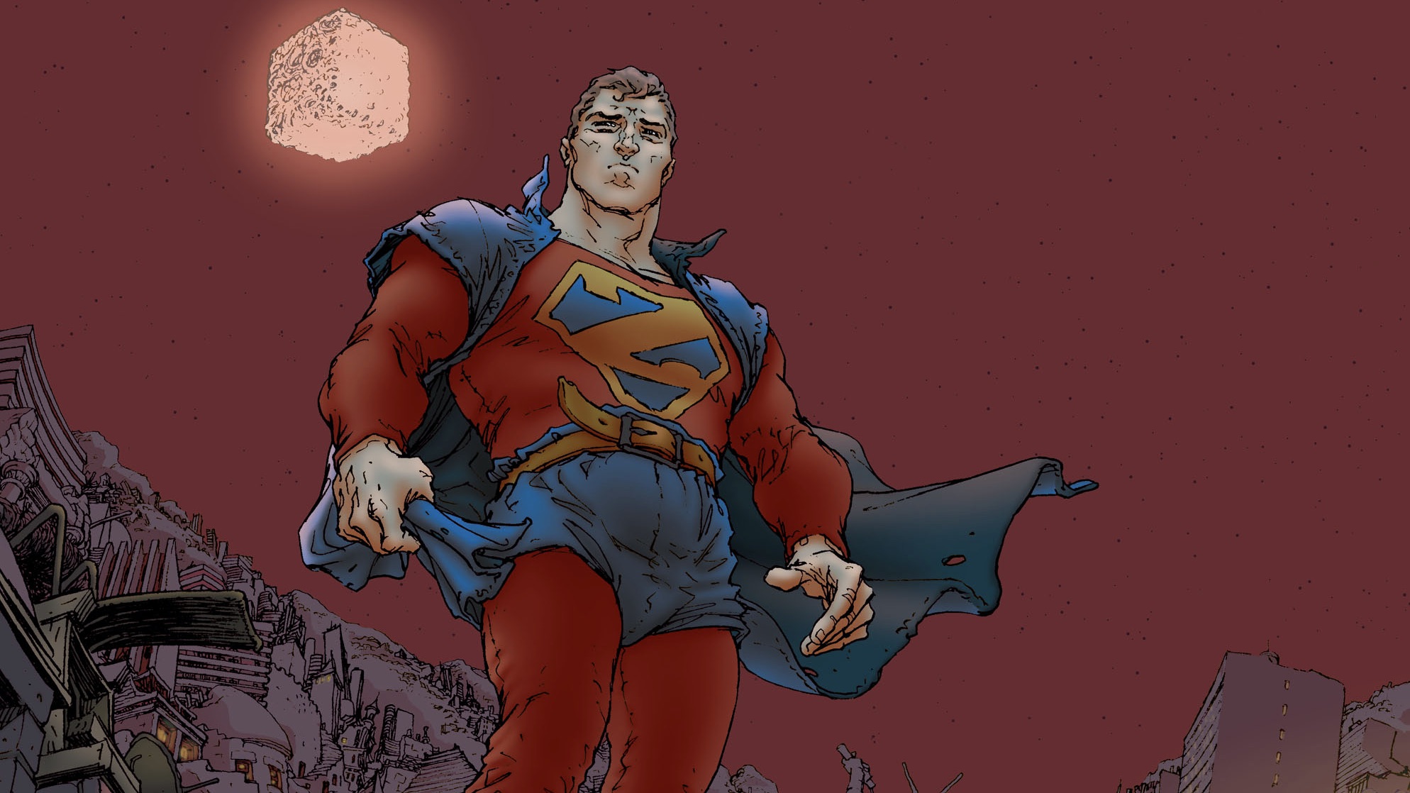 Comics All Star Superman HD Wallpaper