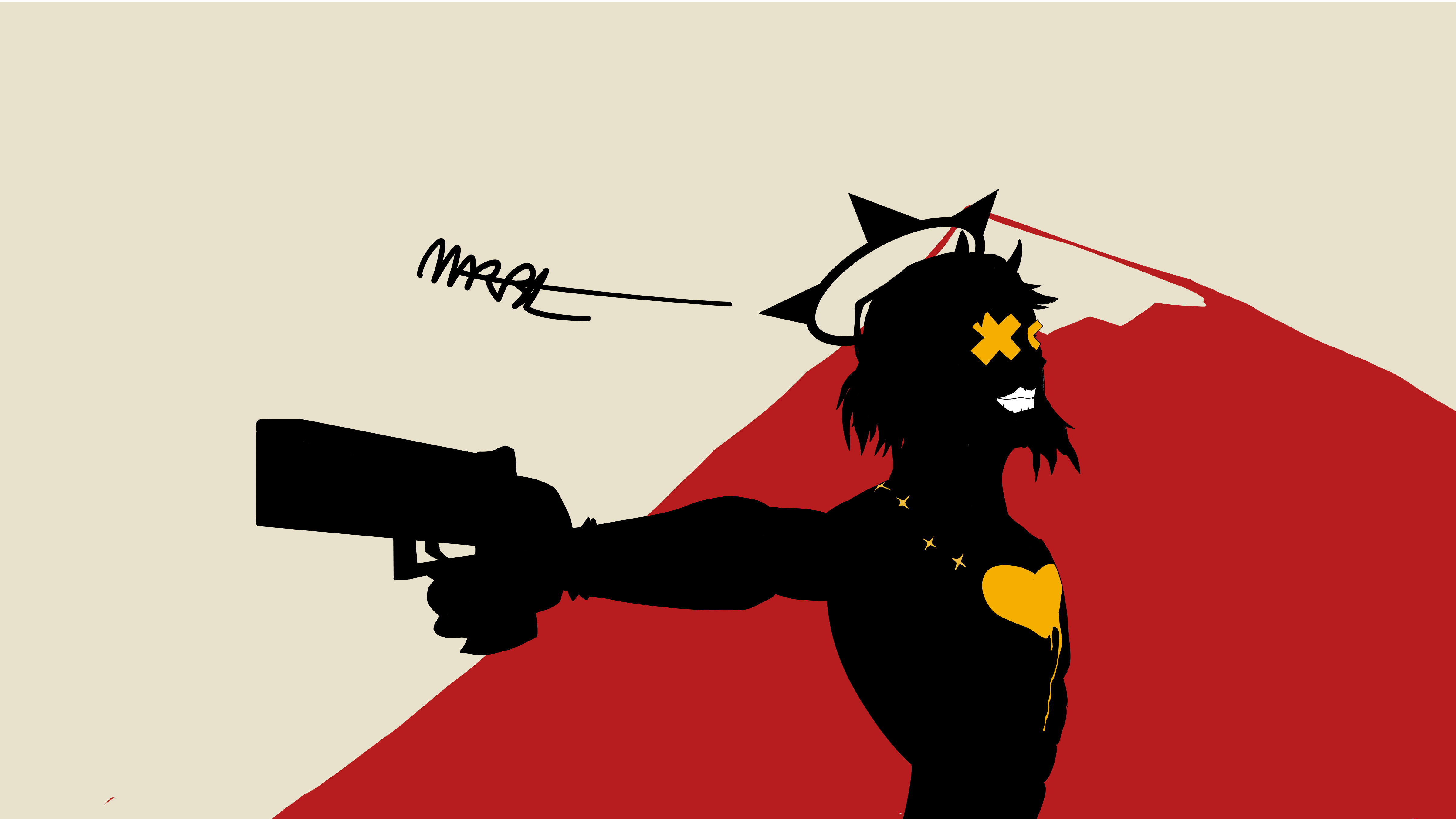 Happy Chaos I drew for a wallpaper, r