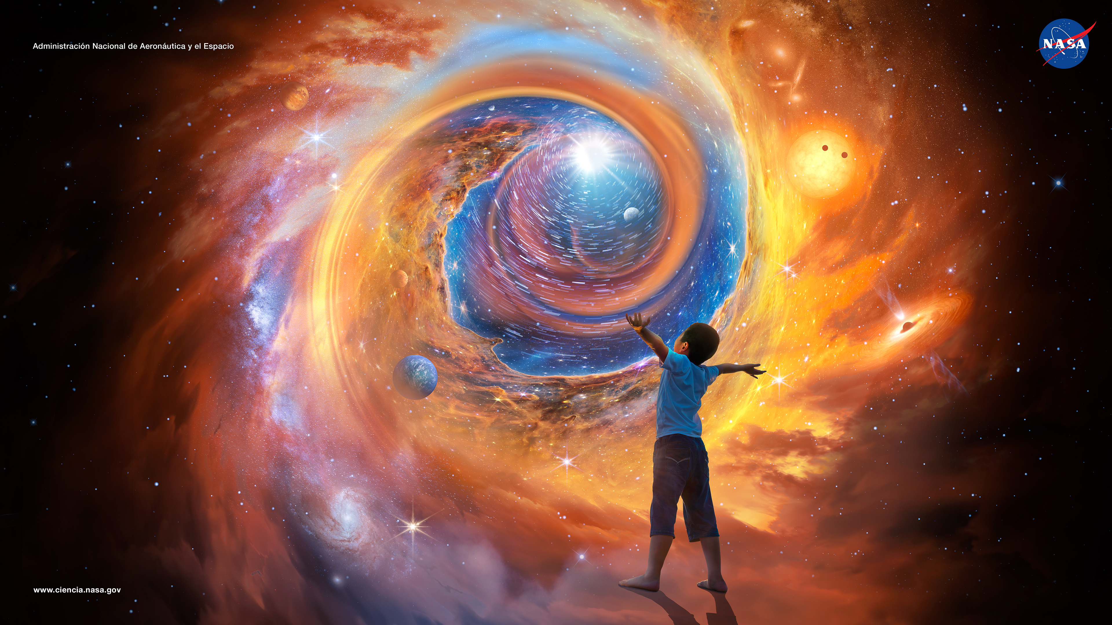 Universe Poster and Virtual Background