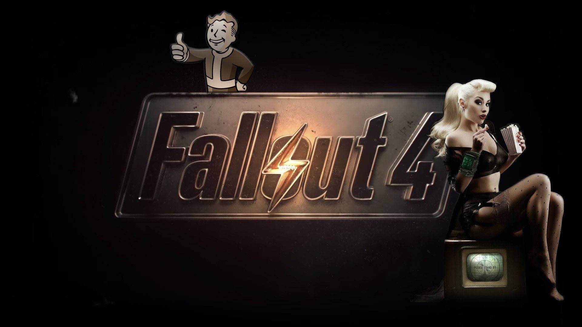 Download free Fallout 4 Logo Wallpaper