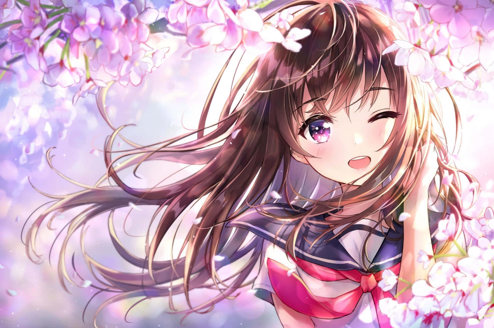 Cute Kawaii Anime Girl Wallpaper