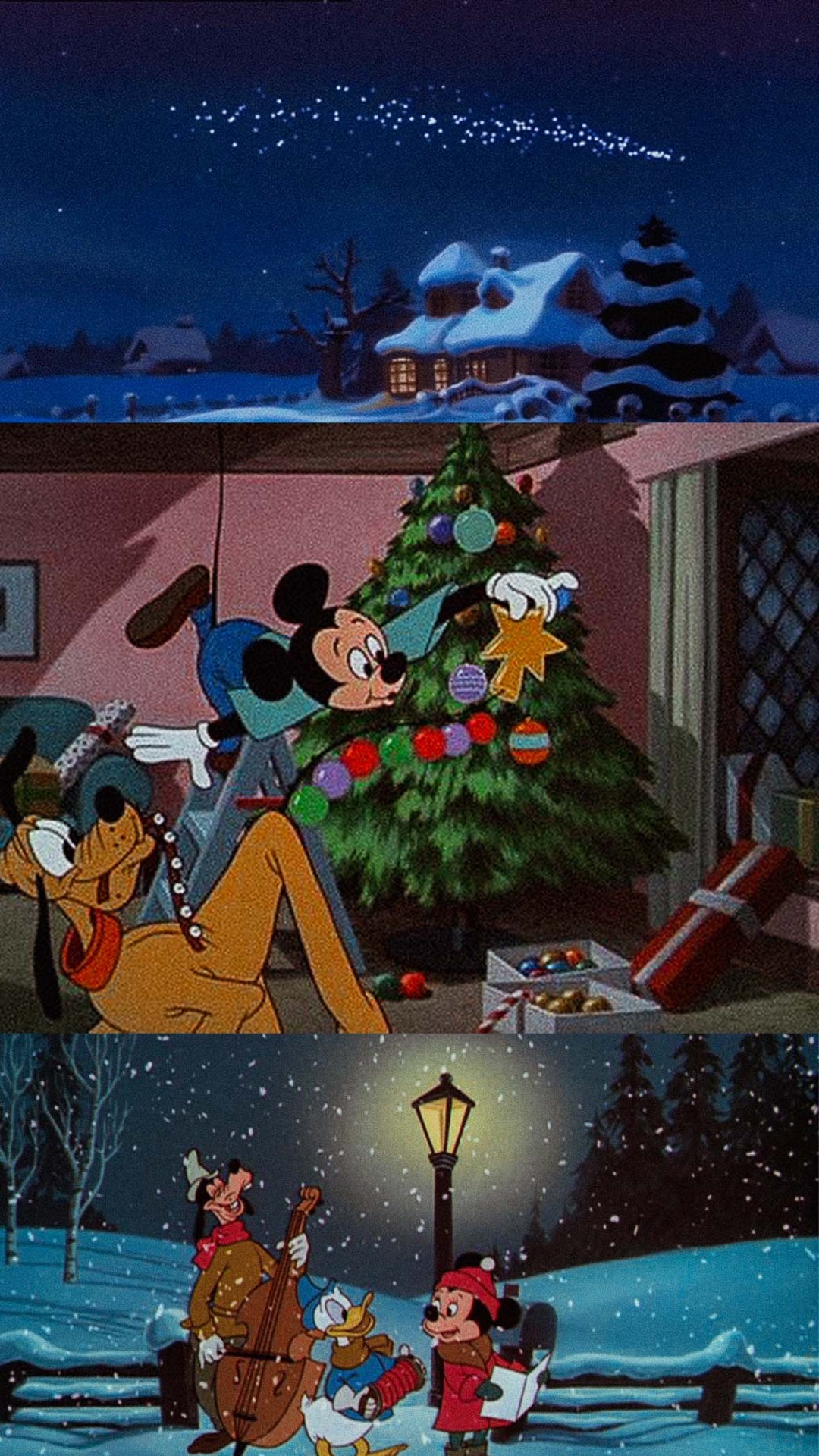 Christmas in Disney Movies lockscreens