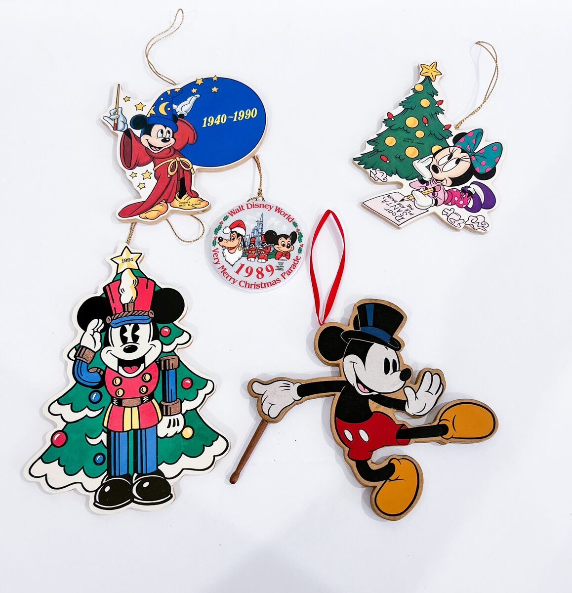 Minnie Mouse Christmas Ornaments