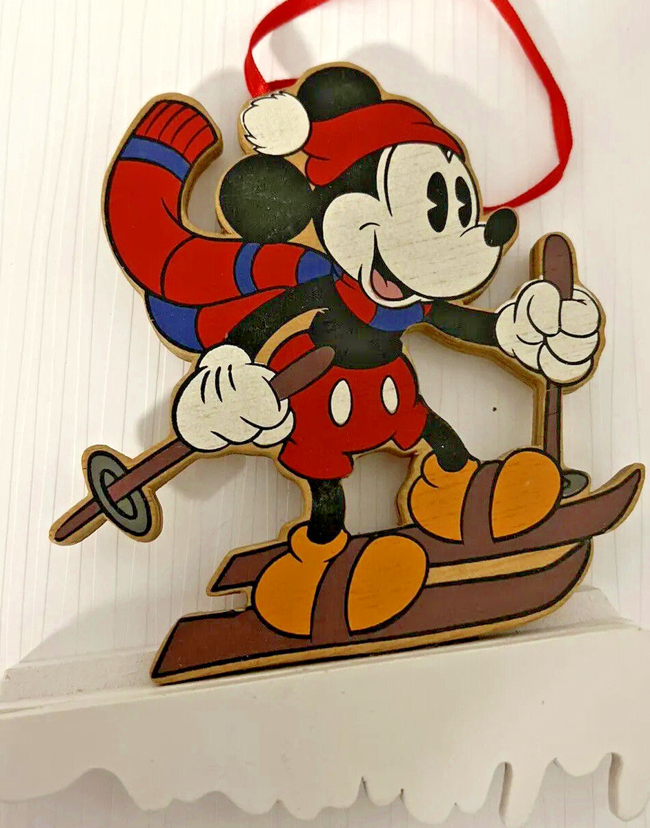 Vintage DISNEY MICKEY Mouse SKI PLUTO