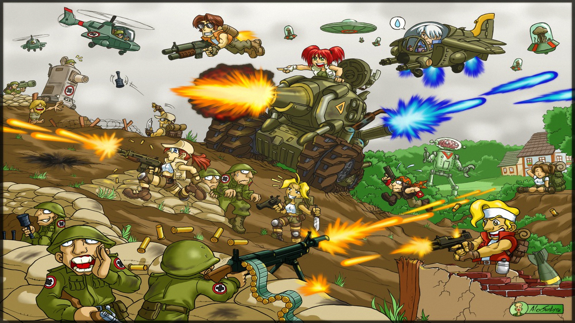 Metal Slug HD Wallpaper and Background