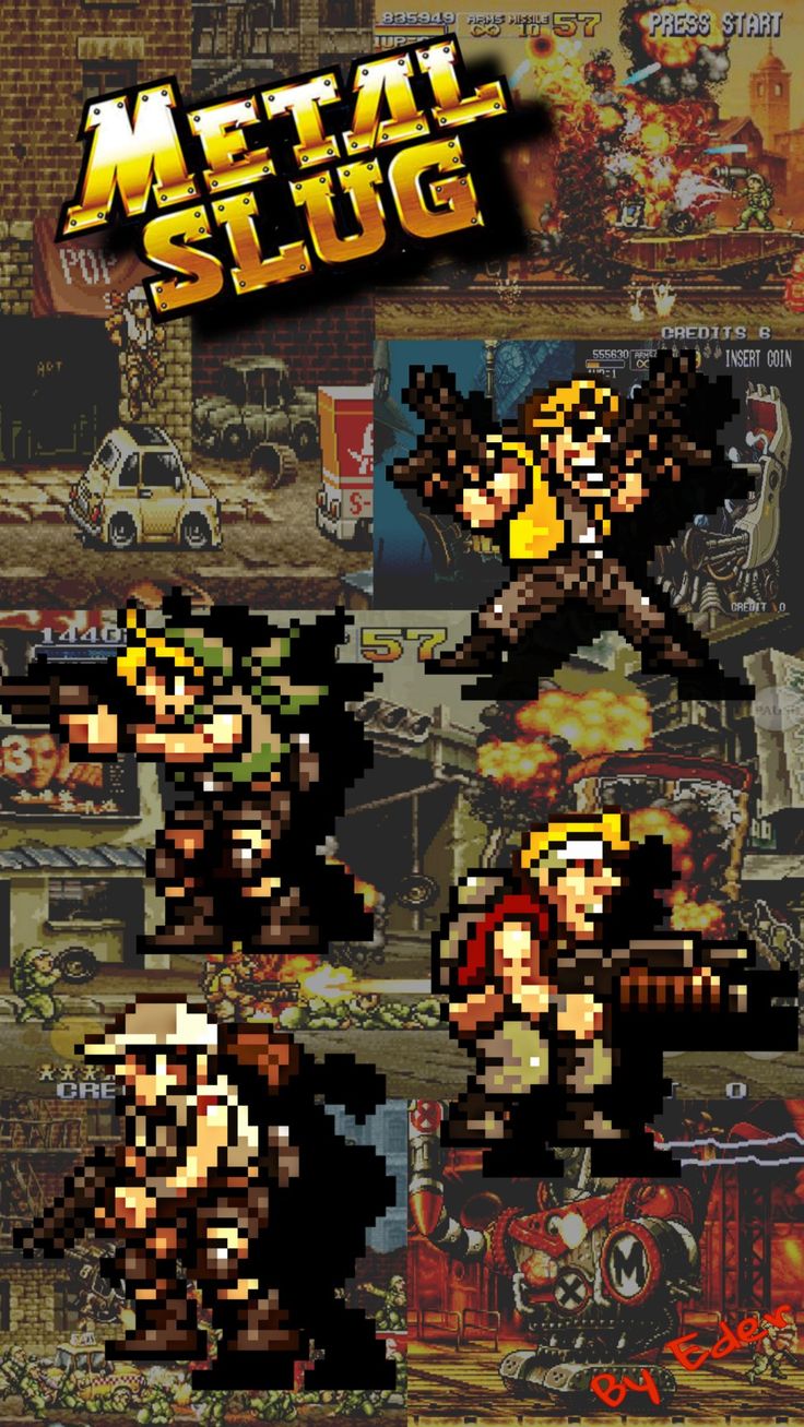 Metal Slug Wallpaper. Juegos de arcade
