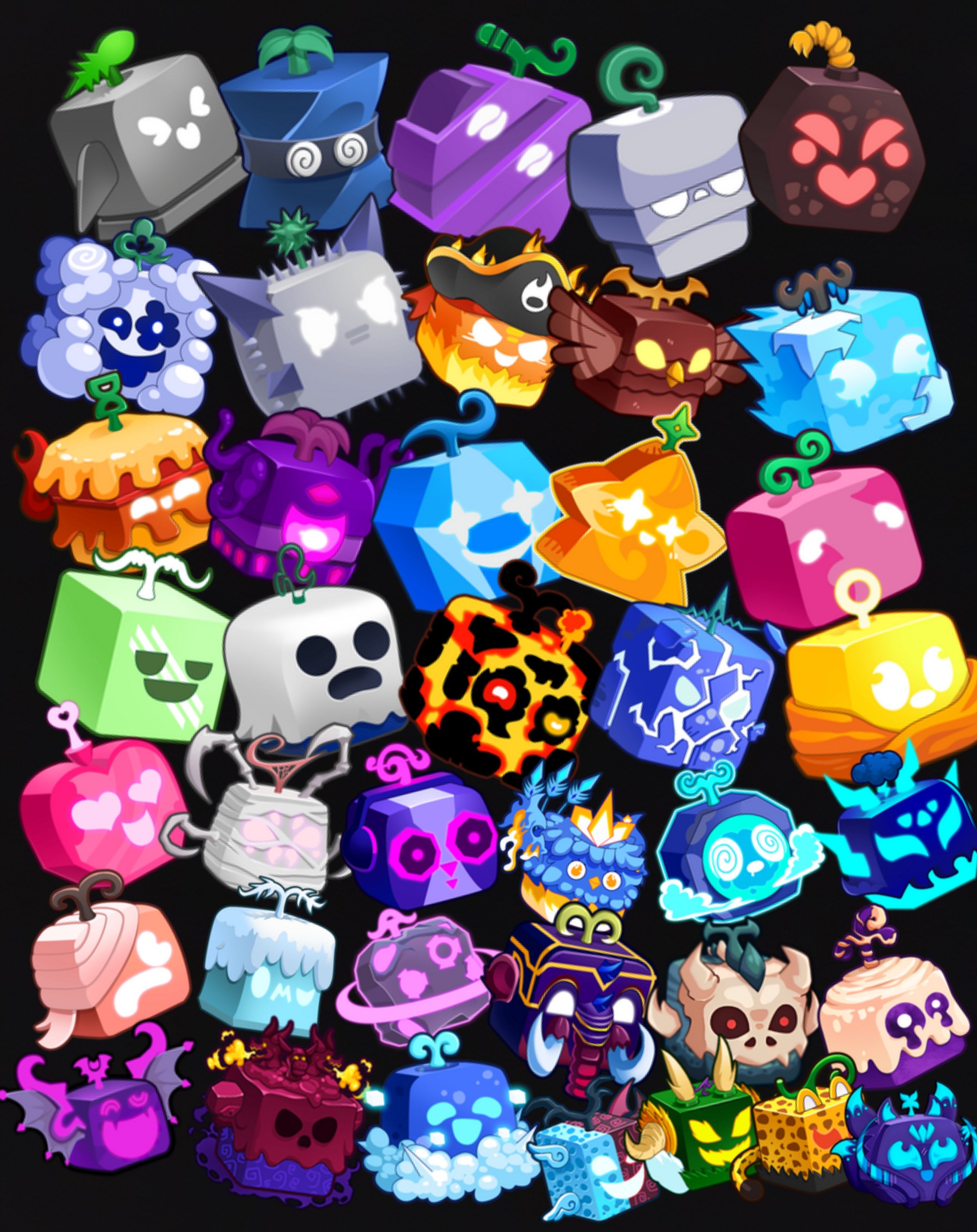 Blox Fruits Roblox Wallpapers Wallpaper Cave