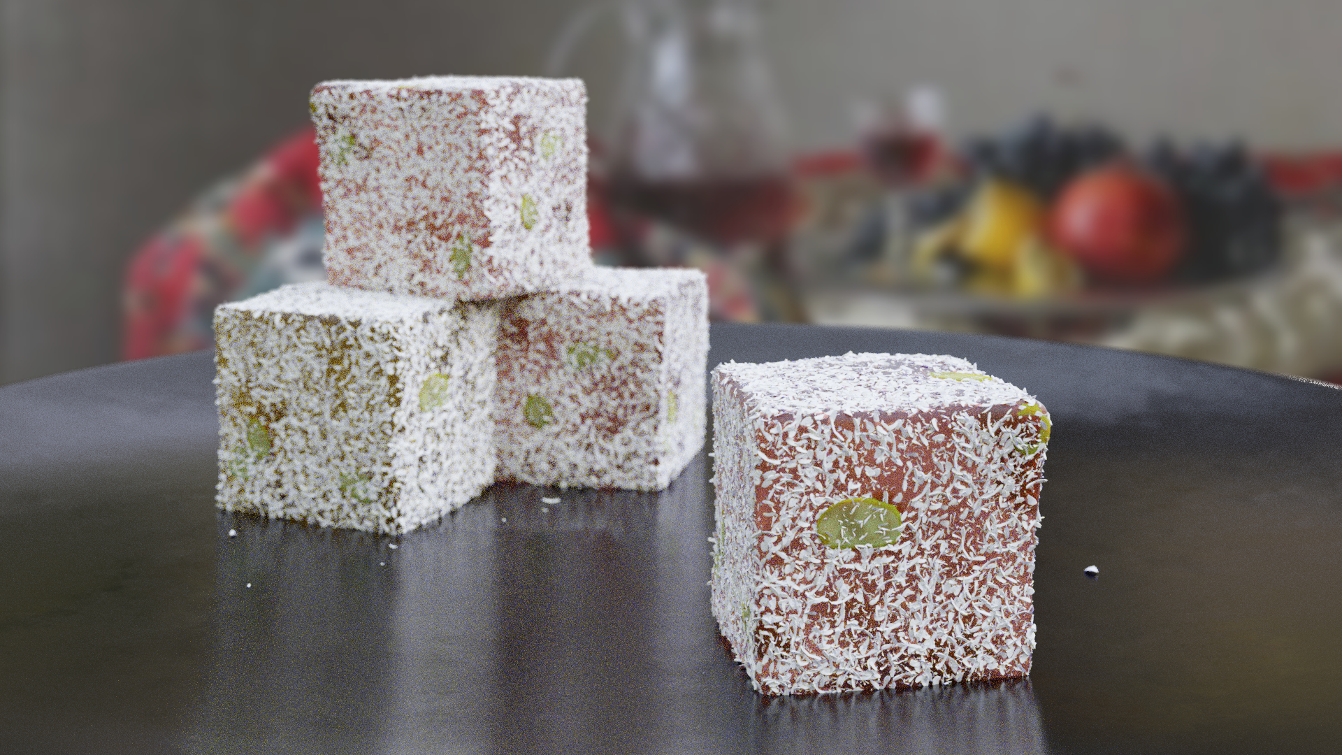 Turkish Delight with Coconut