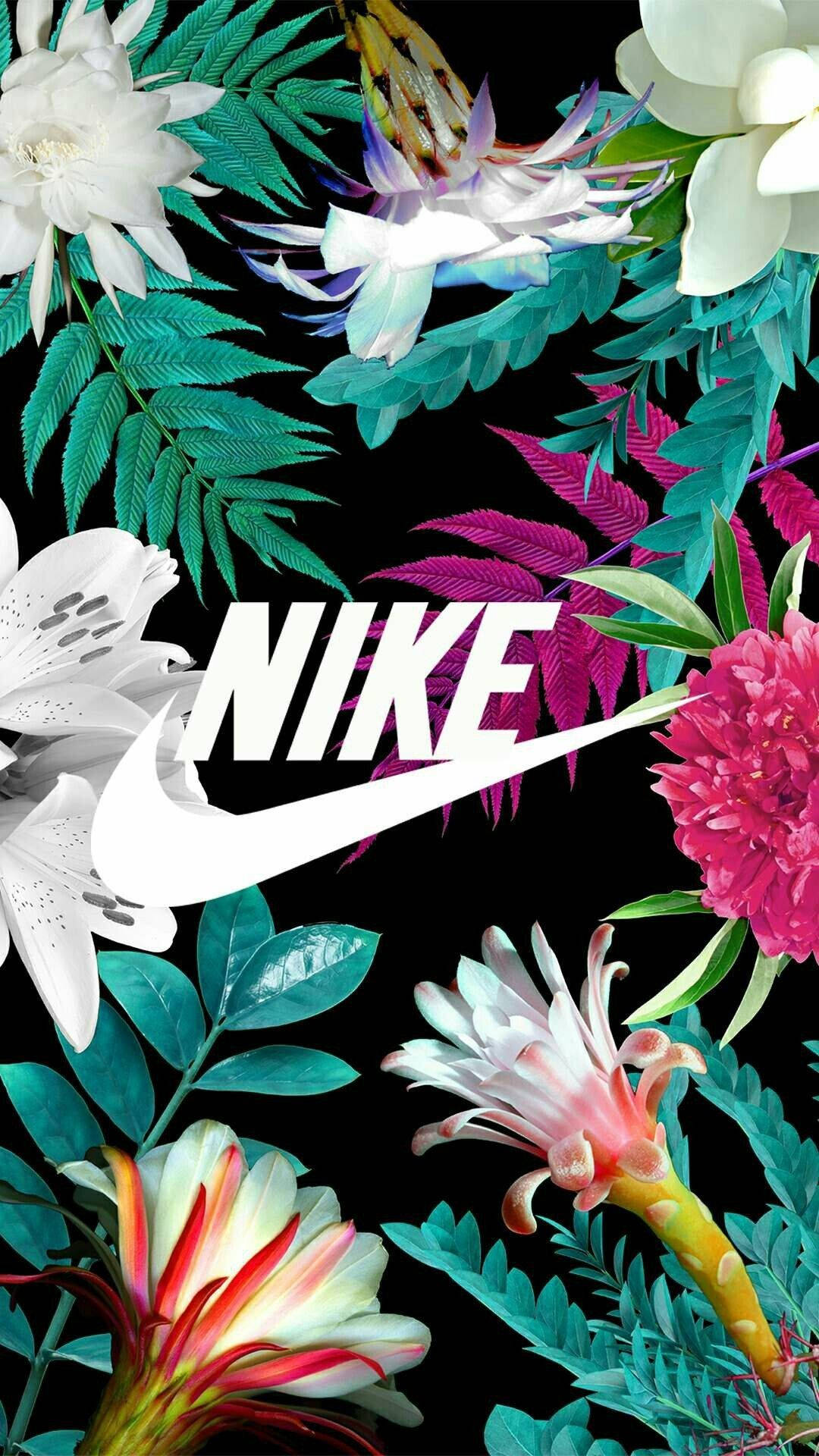 Download free Nike Girl Floral Logo