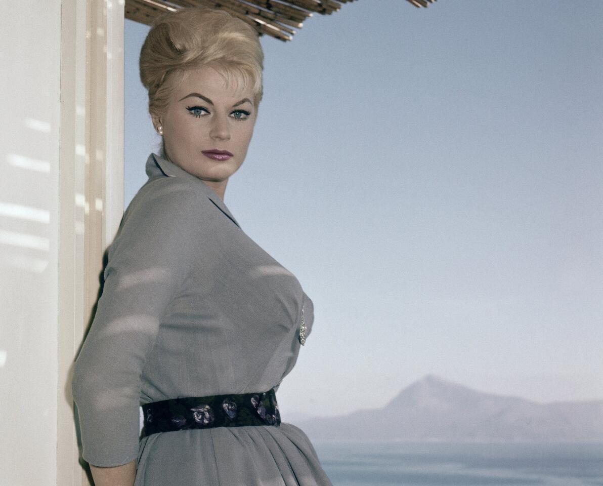 Photos: Anita Ekberg Angeles Times